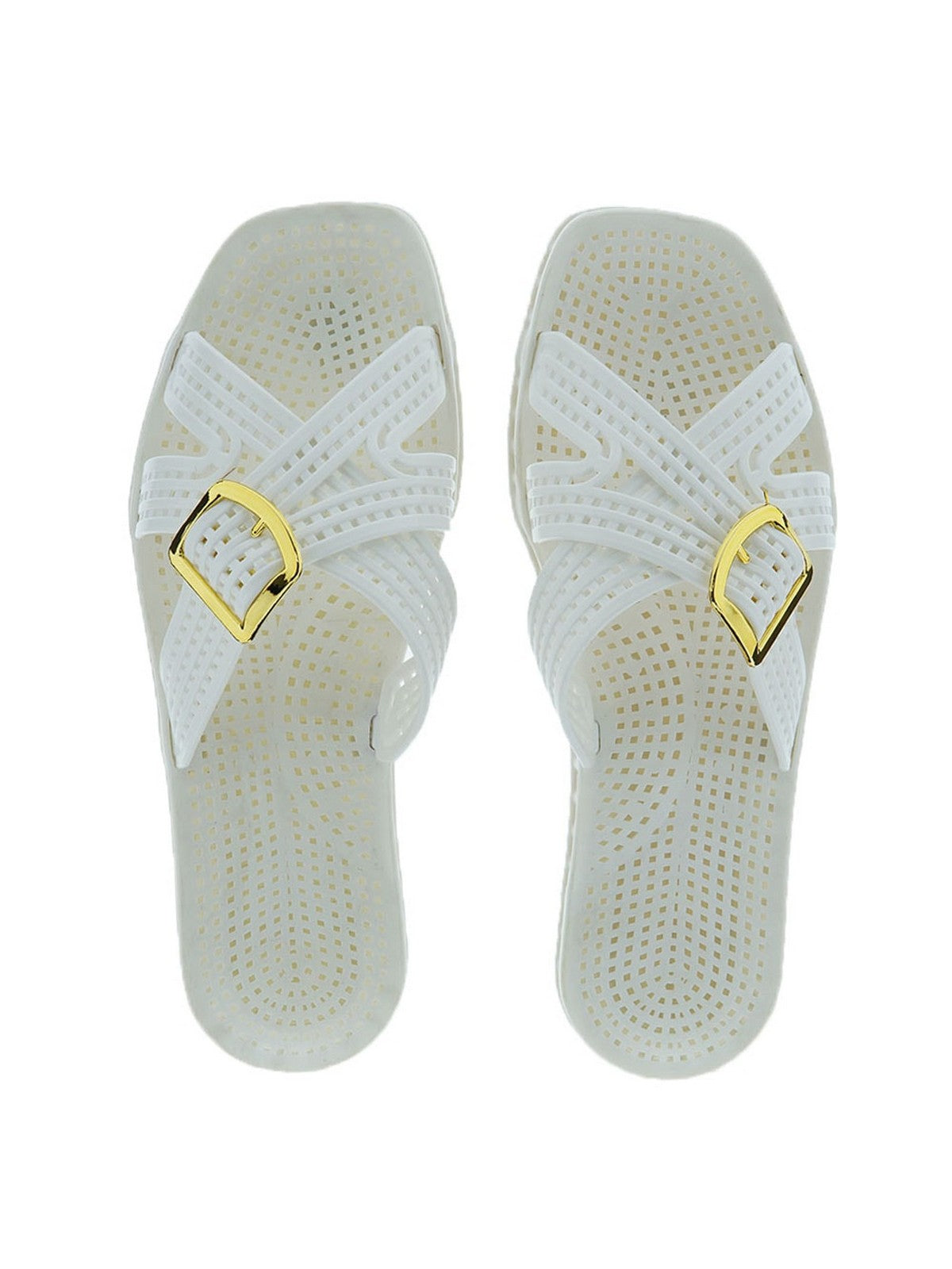 SENSI Ciabatta Unisex adulto Messico city 5152/CF 002 Bianco