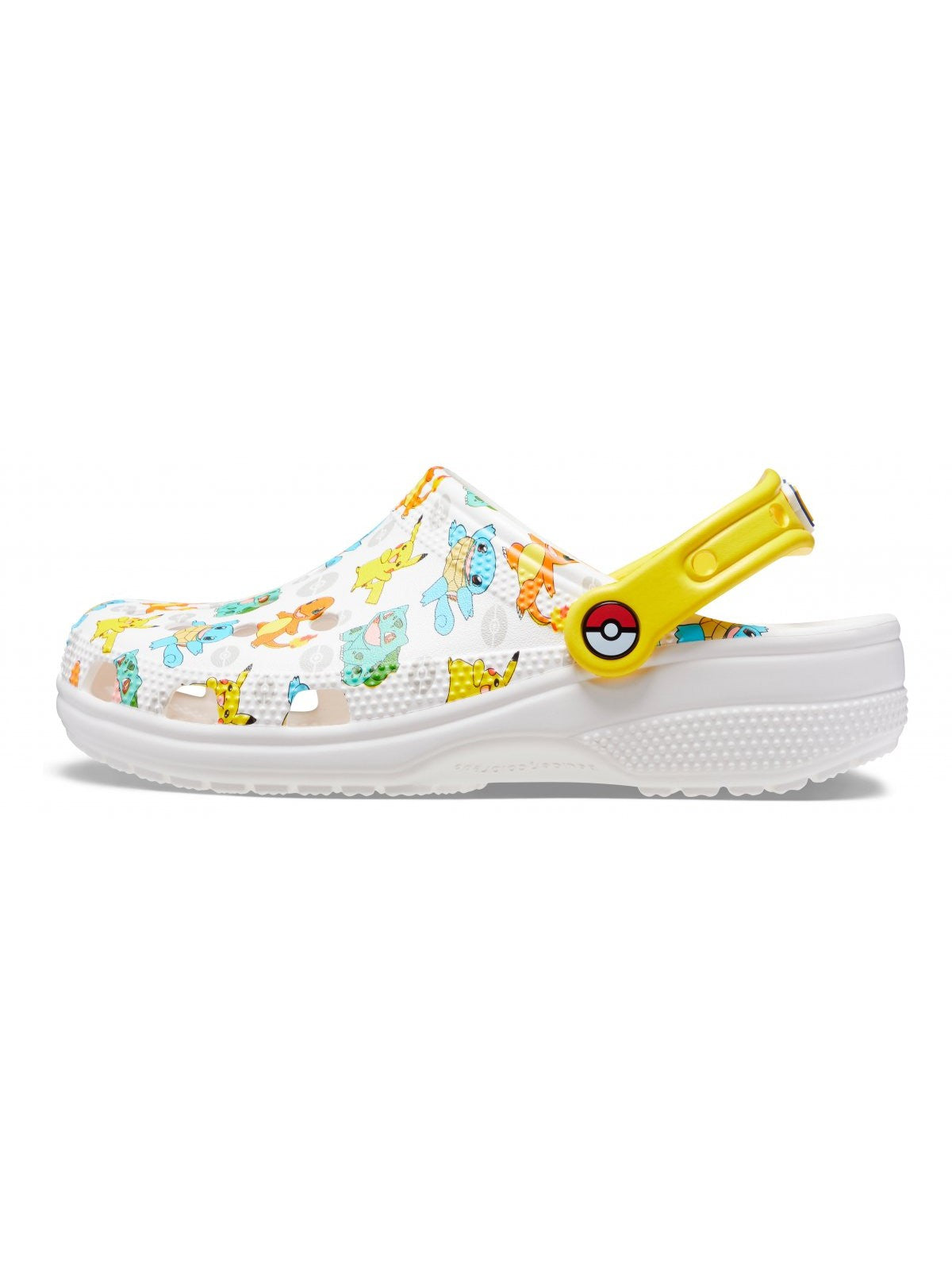 Crocs Ciabatta Unisex Erwachsener Klassiker Pokemon 2 Clog 207765 94s Weiß