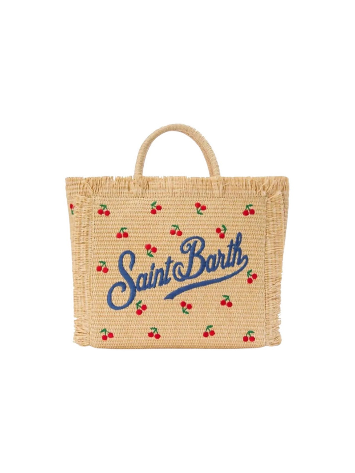 MC2 SAINT BARTH Borsa Donna  VANITY MINI STRAW N 00345L CHERRY 41 EMB