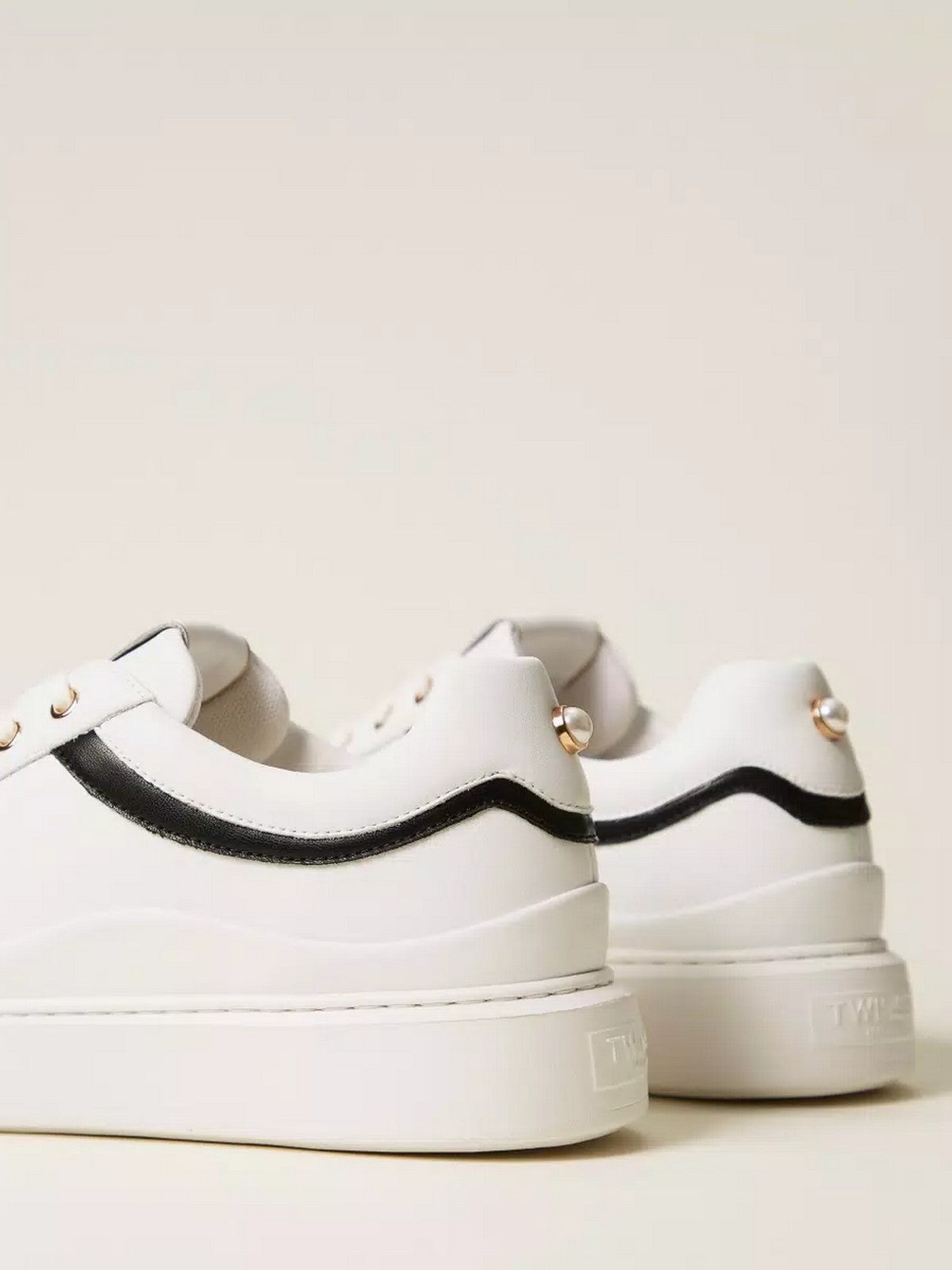 TWINSET Sneaker Donna SNEAKERS 252TCP020 01870 BIC.OTTICO/NERO