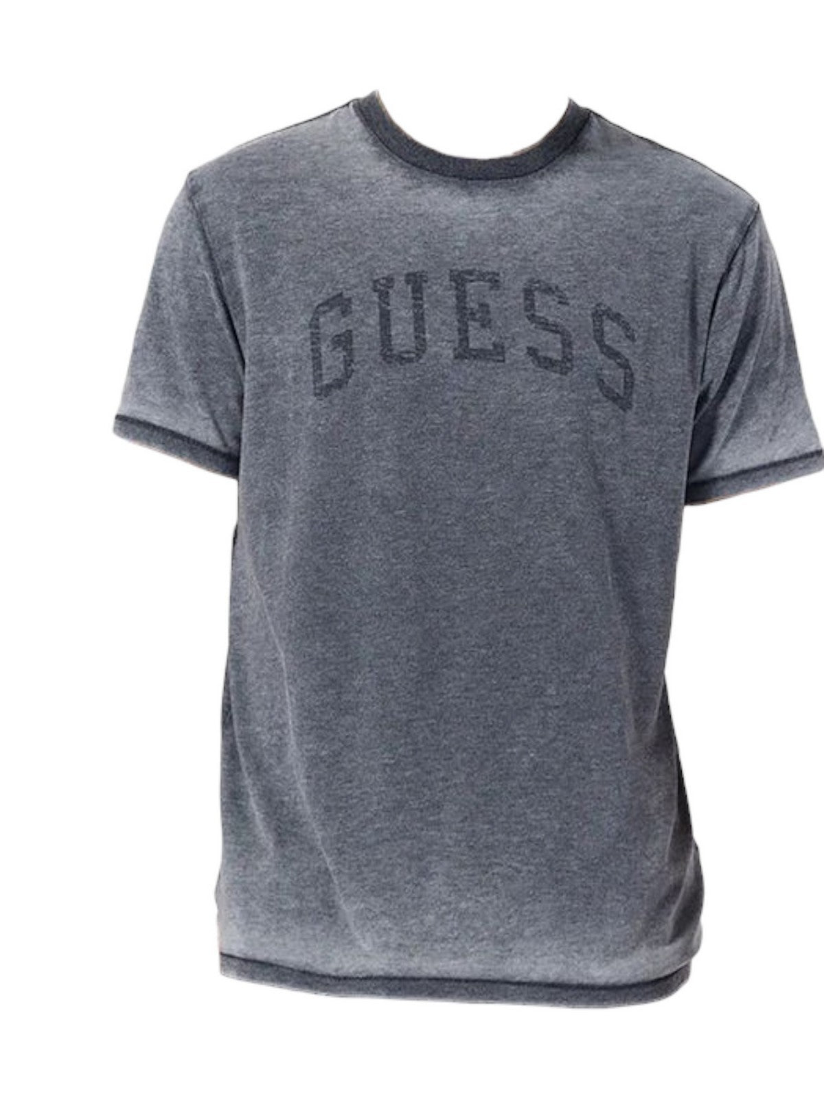 GUESS T-shirt Uomo SS BSC MARINE LOGO TEE M6RI11 KC4J0 G7V2 SMART BLUE