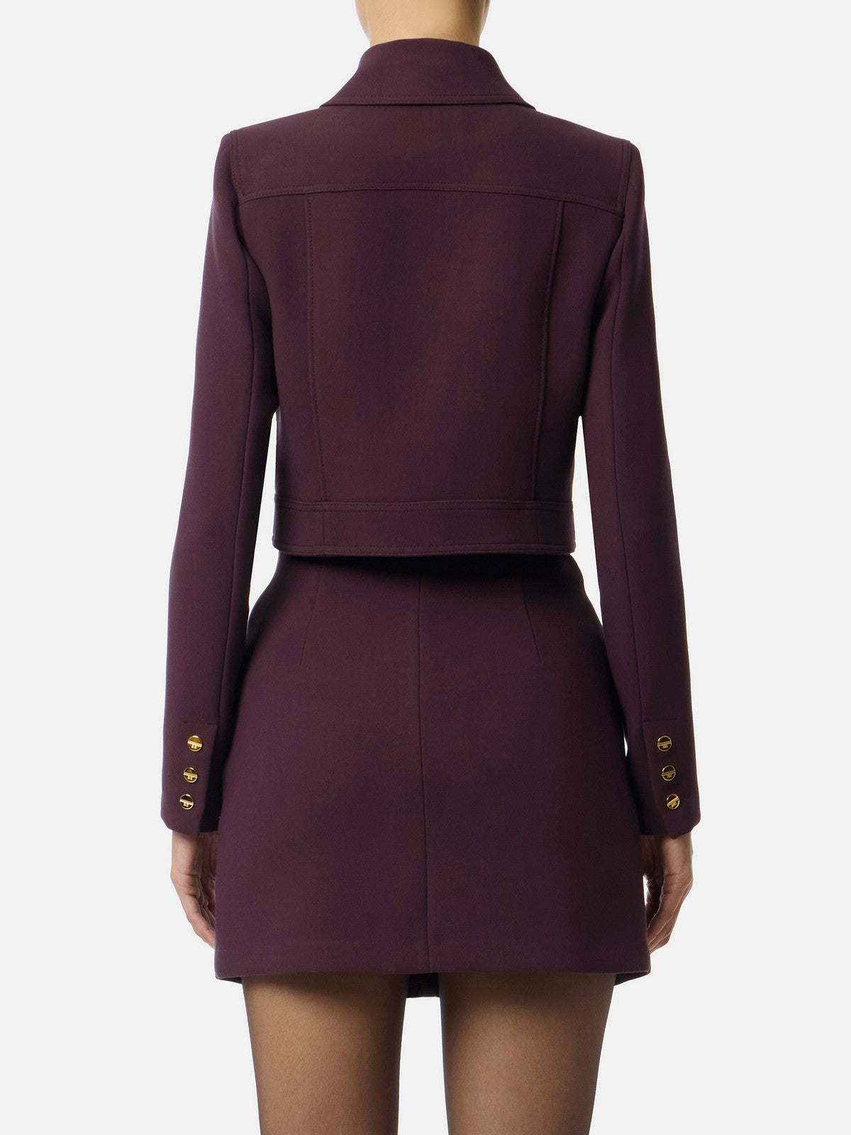 ELISABETTA FRANCHI Women's jacket gi15957e2 e4 merlot