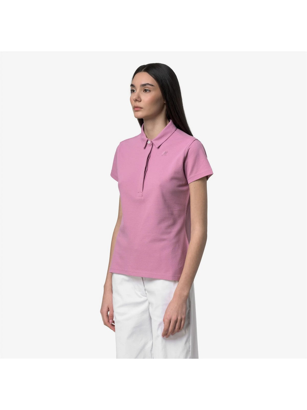 K-WAY Polo Donna AMEDEA PIQUE K1127GW H41 VIOLET GLICINE