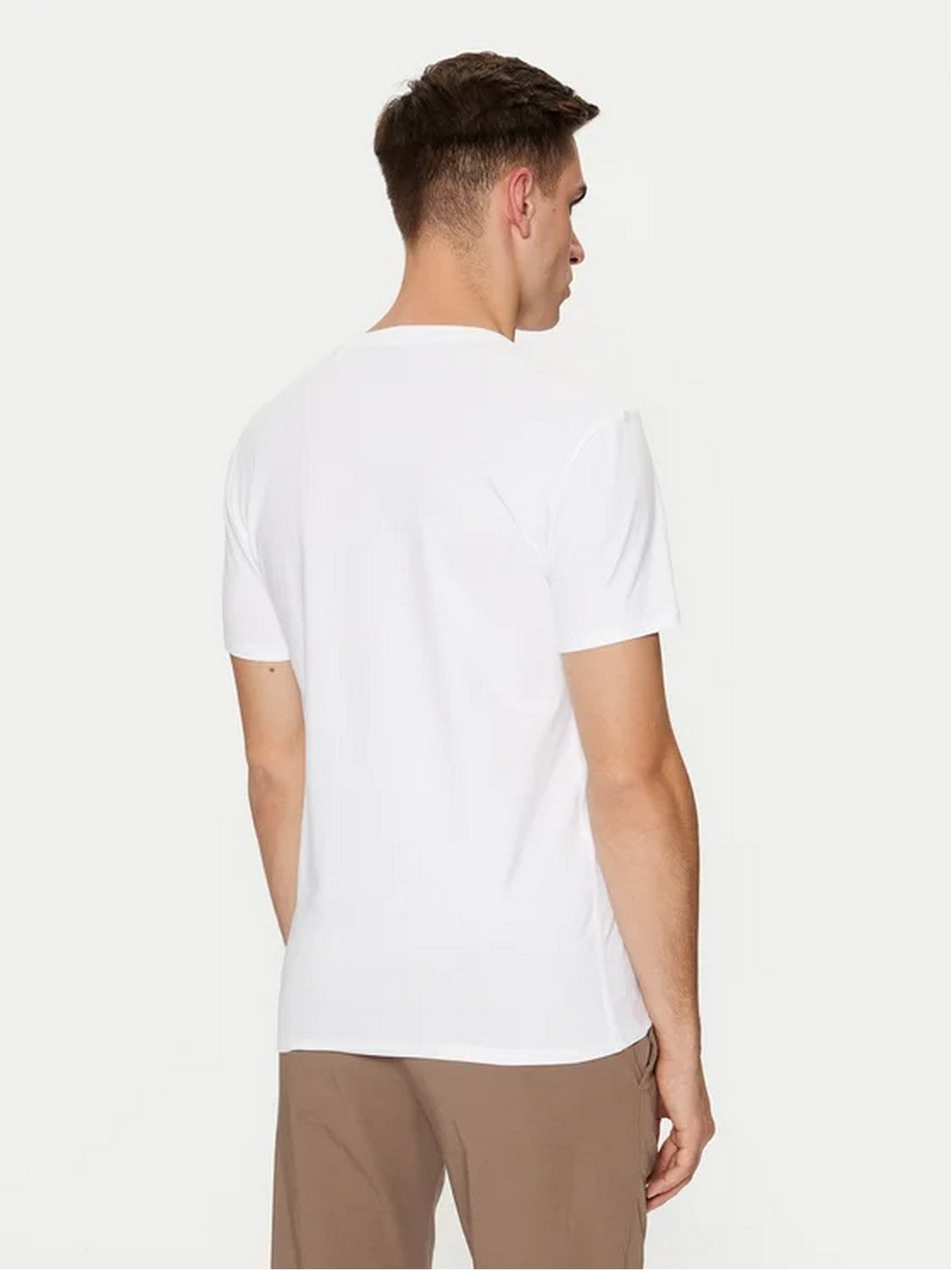 GUESS T-shirt Uomo CN SS CORE TEE STR M2YI24 J1314 G011 PURE WHITE gioboutiqueweb