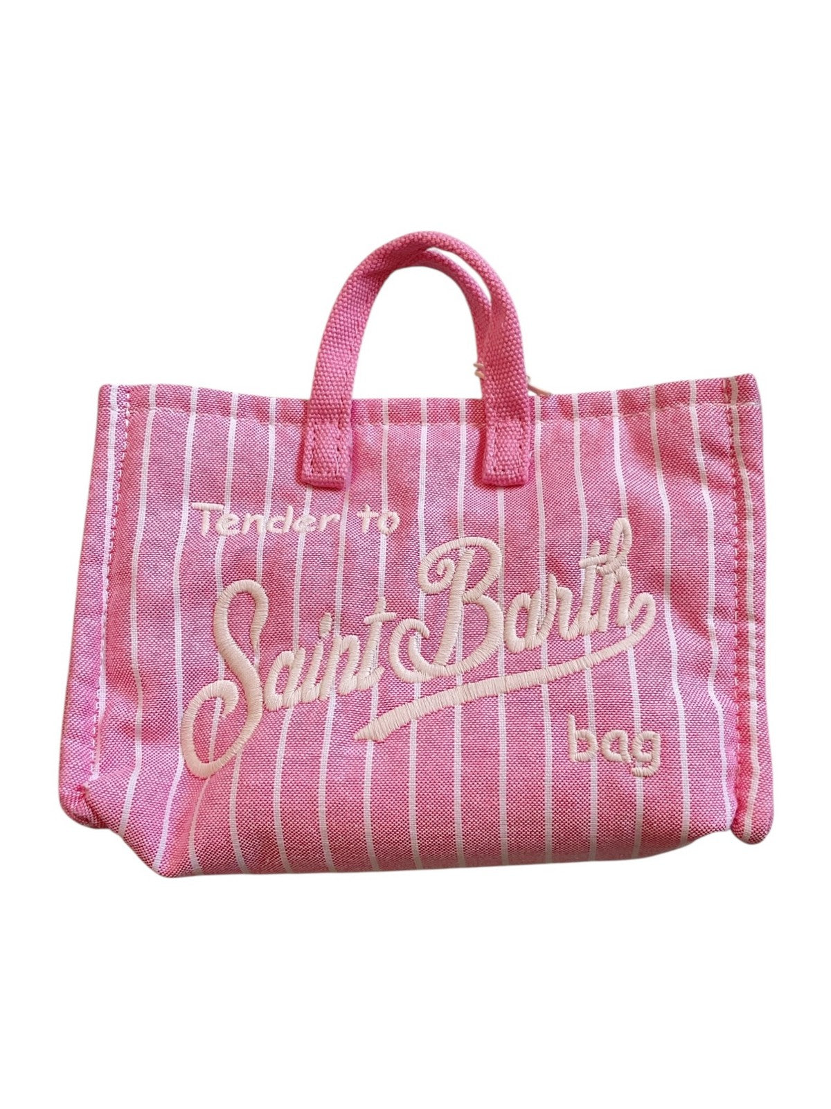 MC2 SAINT BARTH Pochette Donna  PHONE BAG COTTON 00562L BIG STRIPES 21 EMB