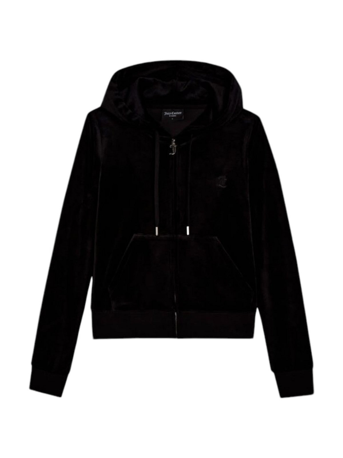 JUICY COUTURE Felpa Donna Jewel Robertson Hoodie VIJB80411WPFJ00 Nero gioboutiqueweb