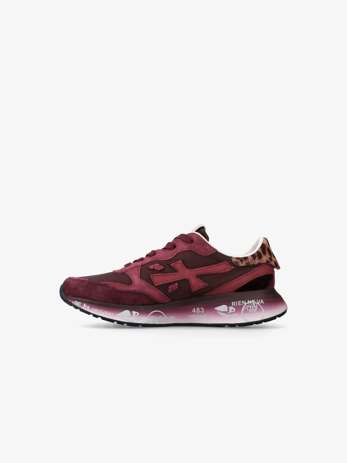 PREMIATA Sneaker Donna  LAURYN VAR 7789 BURGUNDY
