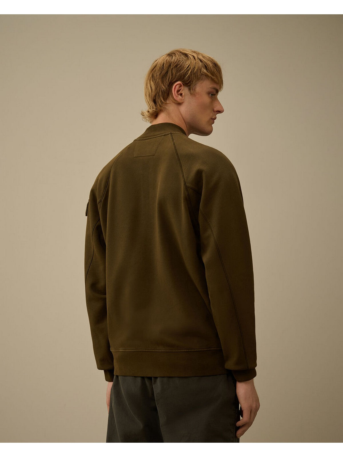 C.P. COMPANY Felpa Uomo  19CMSS205A006372G 683 683 - IVY GREEN