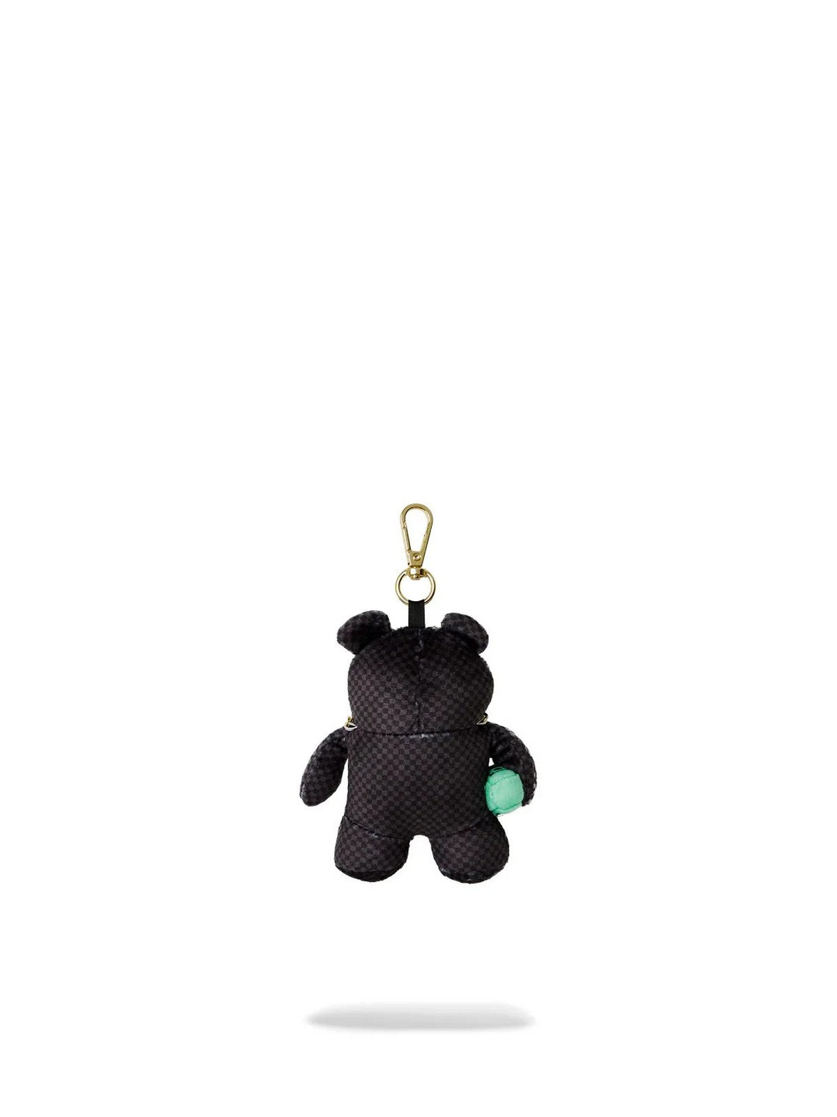 SPRAYGROUND Portachiavi Uomo PANDA PANDA PANDA BEAR KEYCHAIN 910K0608NSZ Nero