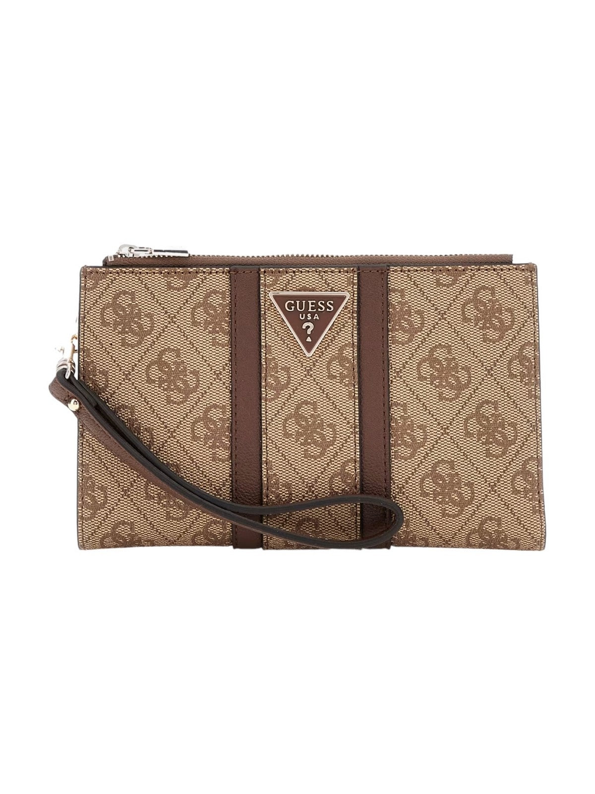 GUESS Portefeuille femme Chai Slg Slim Clutch SWSG90 00570 LGW Marron