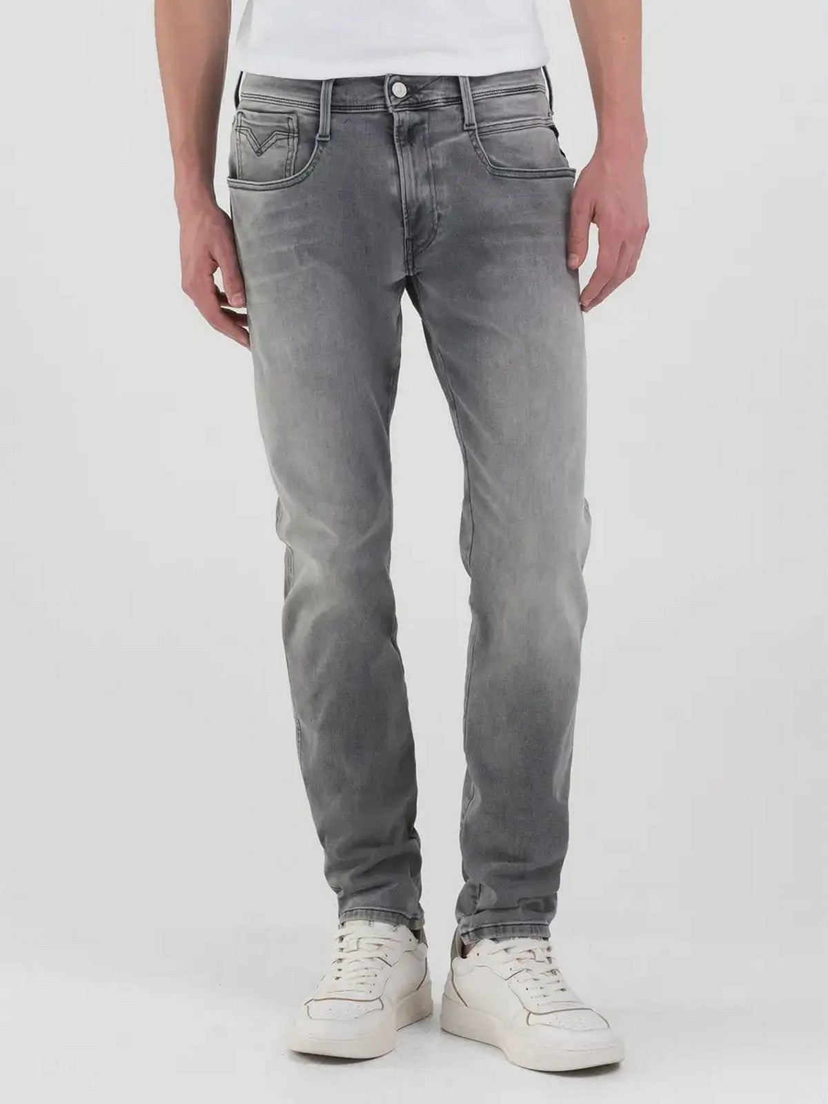 REPLAY Jeans Uomo  M914E00066107B 096 MEDIUM GREY gioboutiqueweb