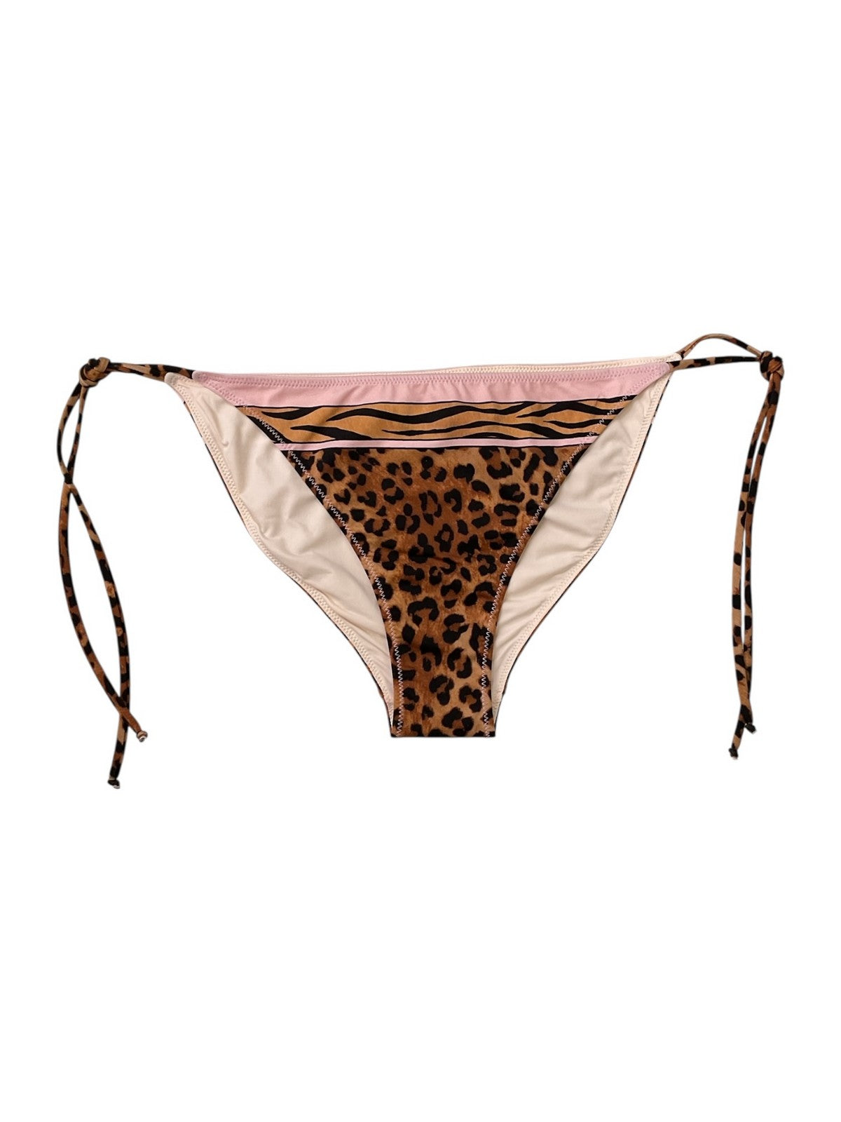 MC2 SAINT BARTH Costume da bagno Donna  VIRGO 09531L SAND LEOPARD FOULARD 1921