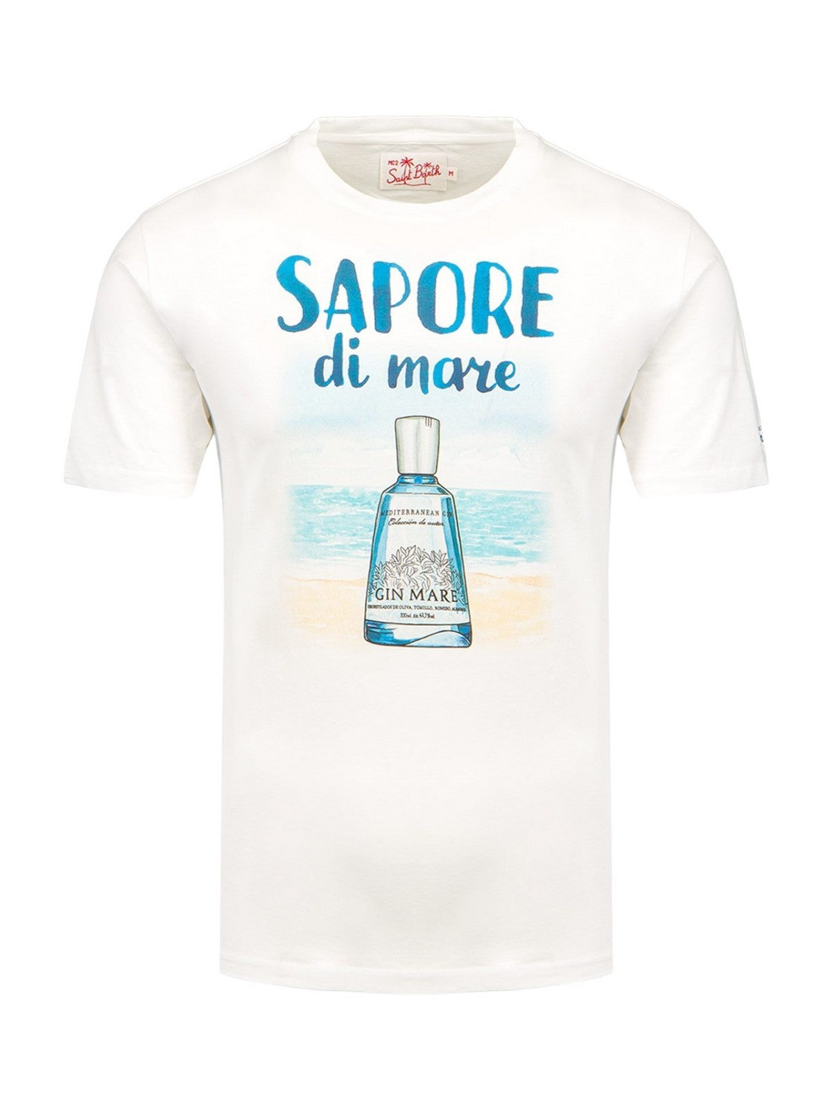 MC2 Saint Barth Camiseta y Men Polo Tshirt Man 03788f White