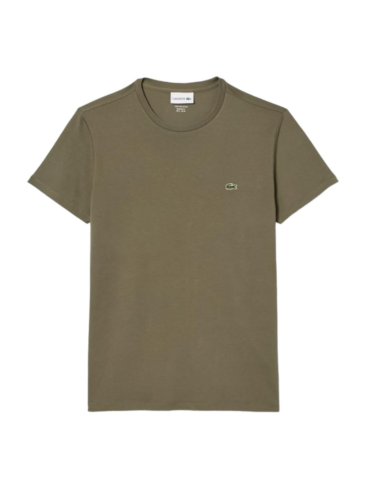 LACOSTE T-Shirt e Polo Uomo  TH6709 316 Verde