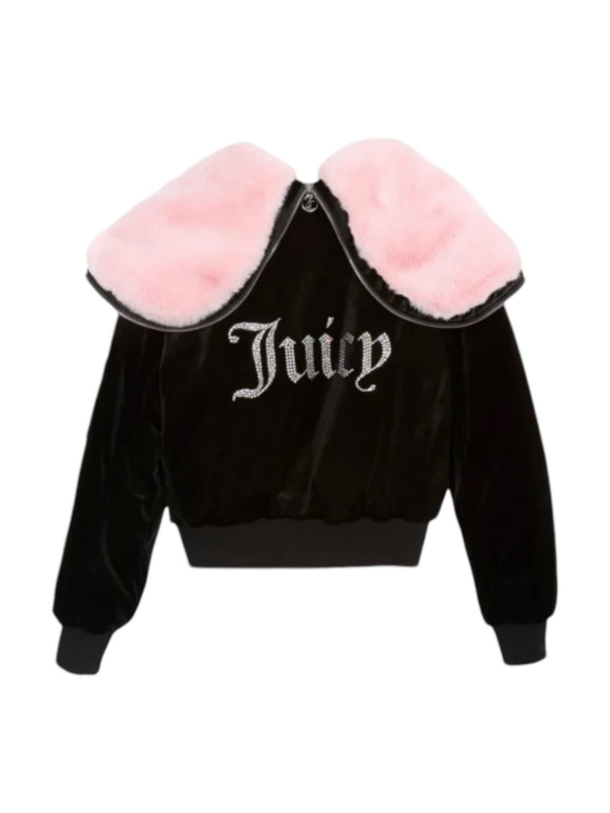 JUICY COUTURE Piumino Donna Rydell Diamante Bomber VIJH80455WPFJ00 Nero gioboutiqueweb