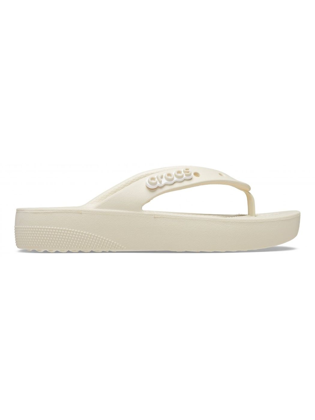 CROCS FLASSE WOMANT CLASSIC PLATFORM FLIP W 207714 2Y2 Beige