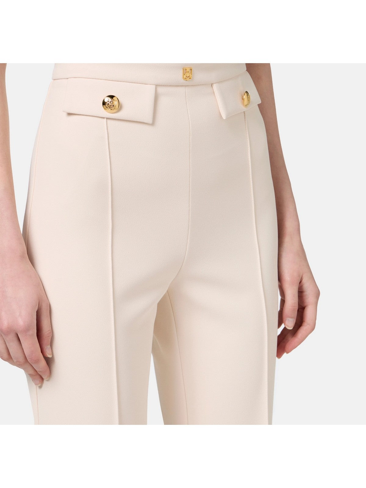 ELISABETTA FRANCHI PA02546E2 193 pantalones blancos