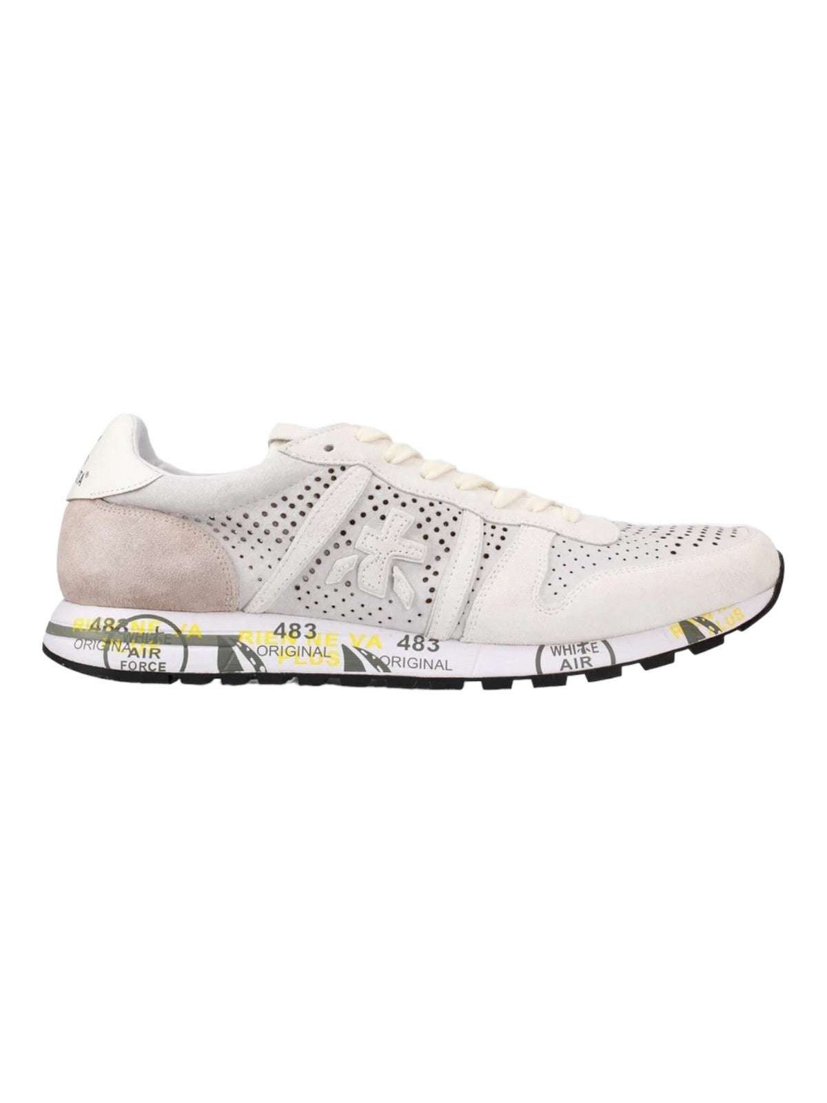 Baskets PREMIATA ERIC VAR 6606 blanches pour hommes