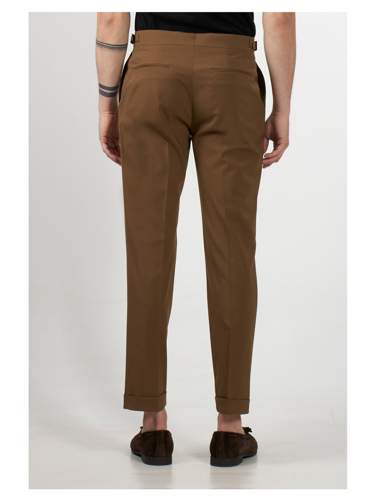 Montecore men's trousers s06mup800-185 28 brown