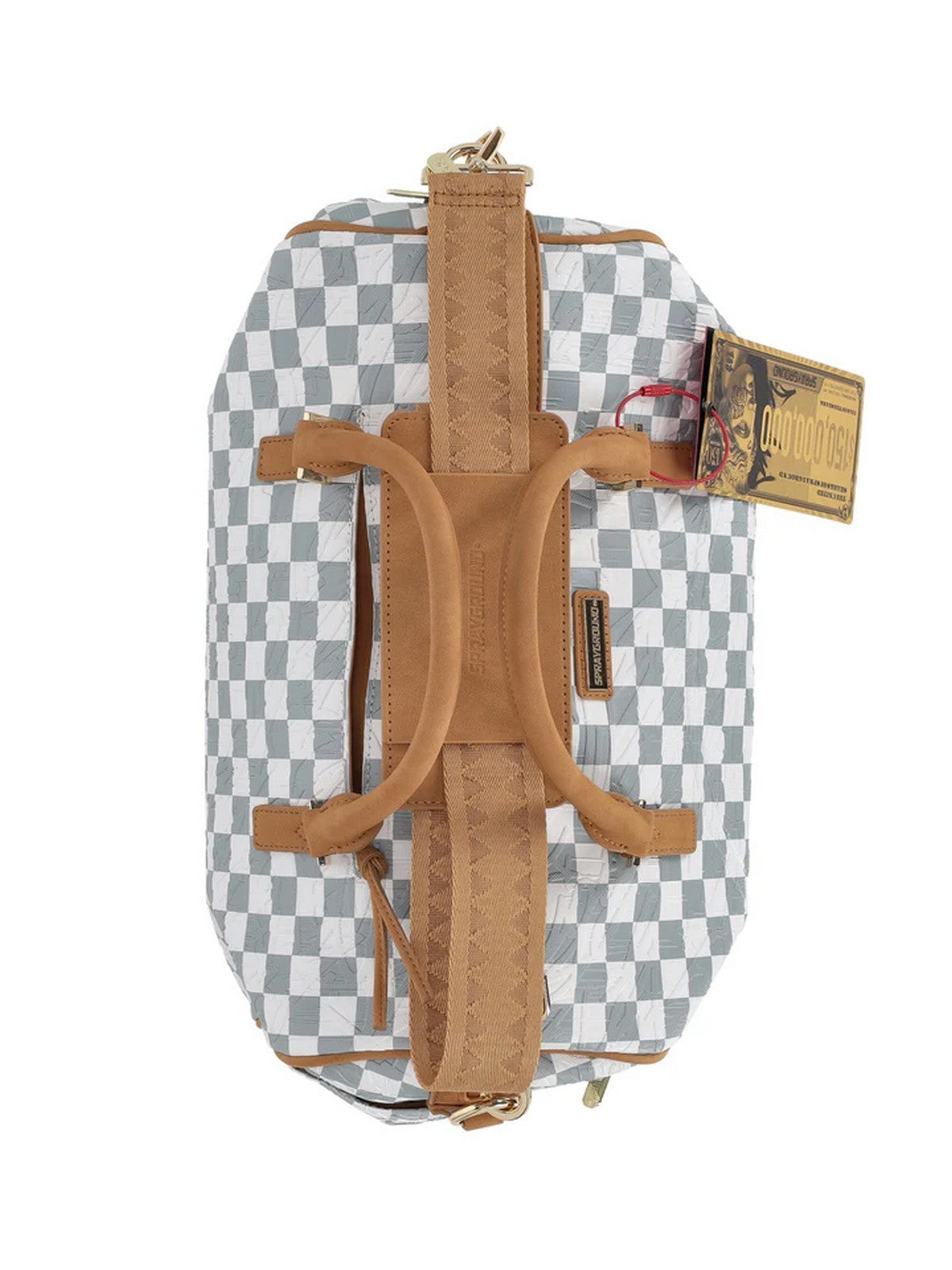 SPRAYGROUND Borsa Unisex adulto RED REDEMPTION MINI DUFFLE 910B8983NSZ BIANCO