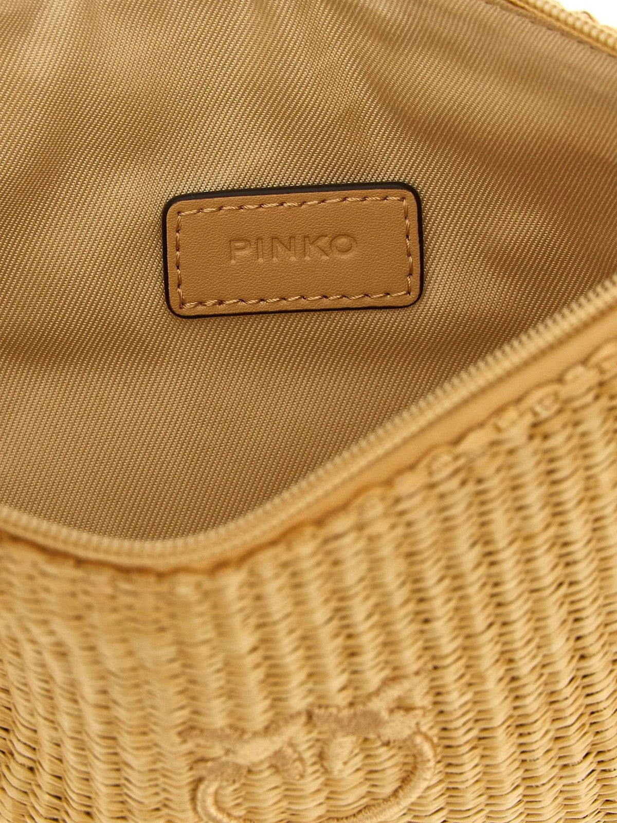PINKO Borsa Donna POCHETTE RAFIA 106763-A39Y C24Q RAFIA/NERO-ANTIQUE GOLD