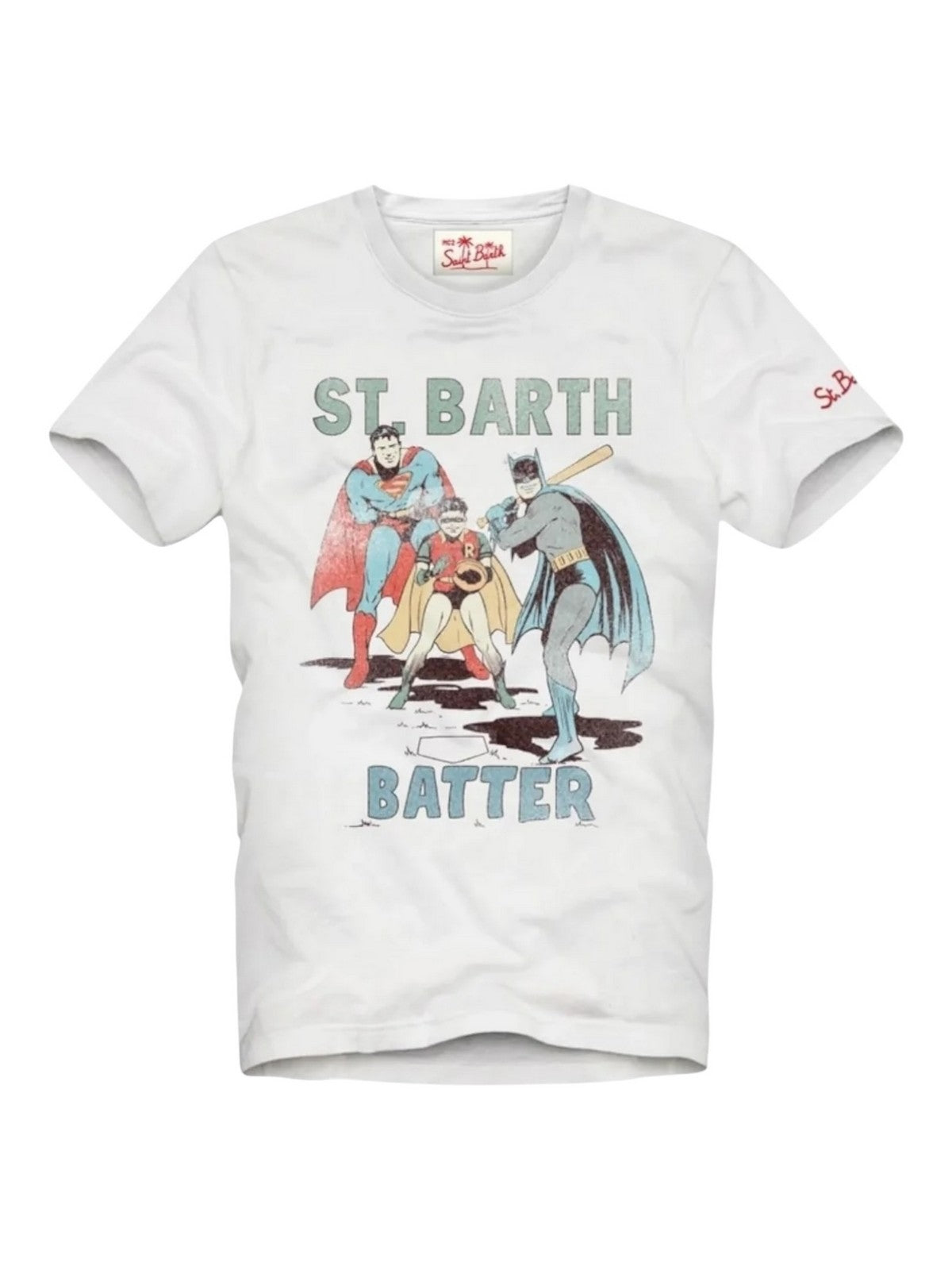 MC2 SAINT BARTH T-Shirt e Polo Uomo  TSHIRT MAN 02992F DC SB BASEBALL 01N