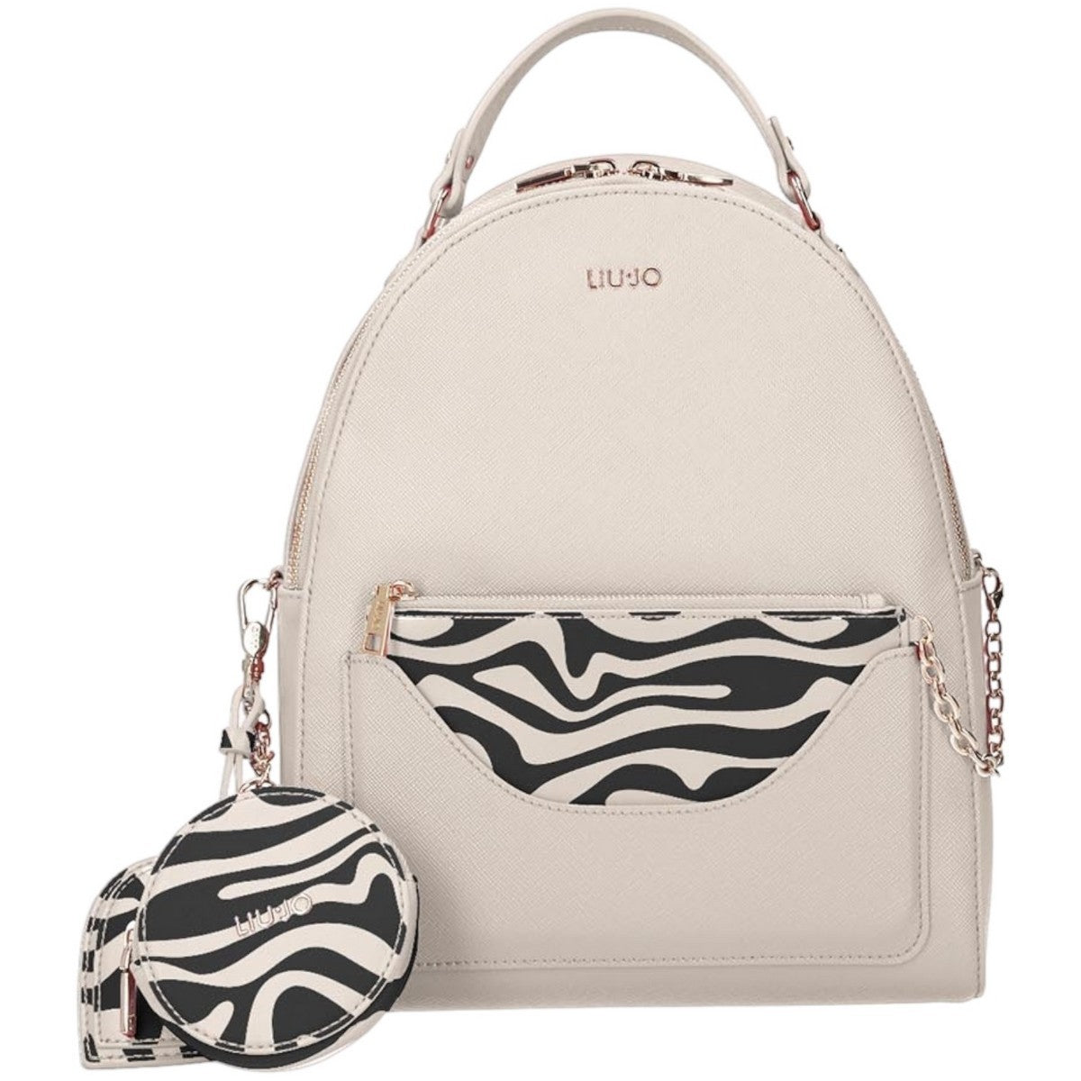 Liu Jo Accessories Woman Backpack AA4053E0087 33801 Beige