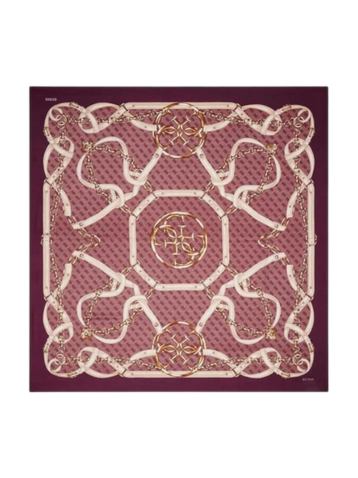 GUESS Foulard Donna NOELLE PRINTED KEFIAH 130X130 AW5412 POL03 WIN WINE