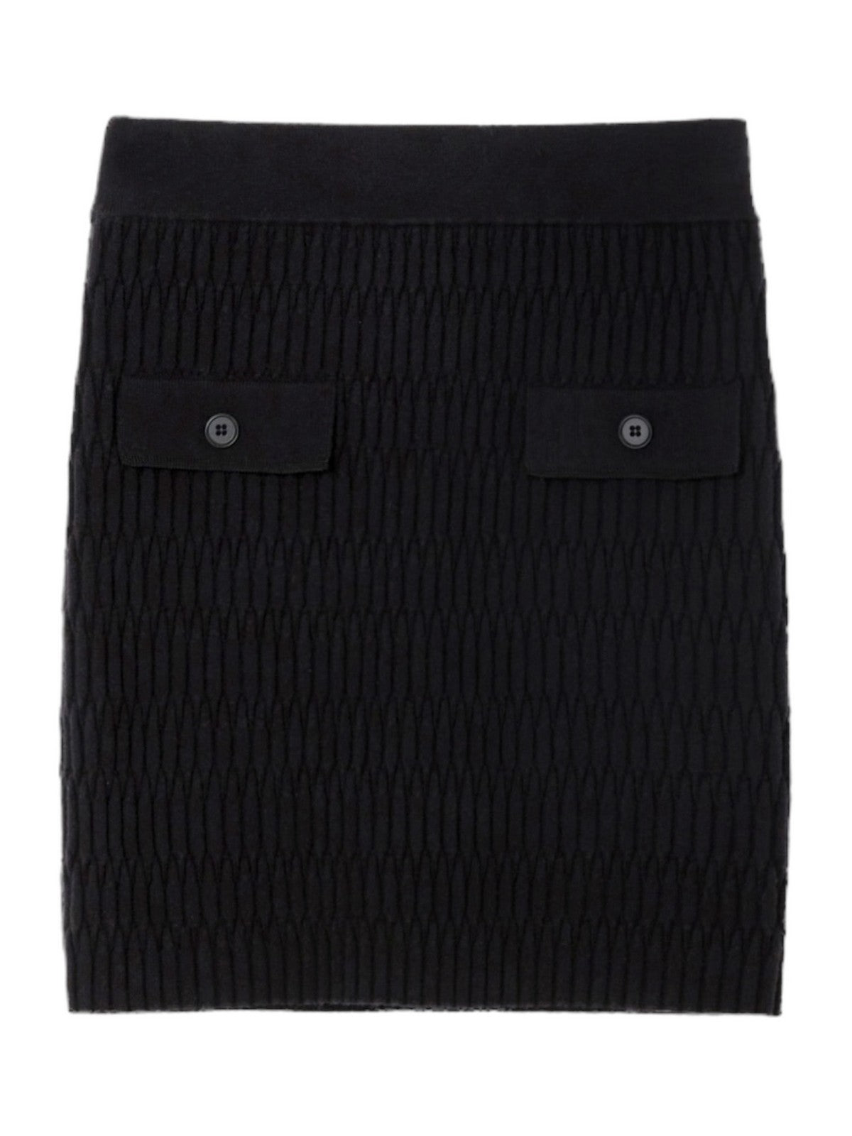 Pinko Woman Woman Exotic Geometric Punto Skirt 104362-A27J Z99 Black