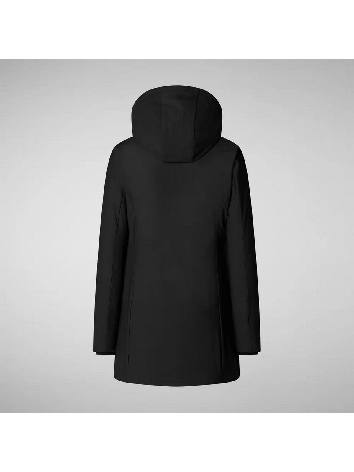 SAVE THE DUCK Cappotto Donna Lila D43490W LEXY19 10000 Nero gioboutiqueweb