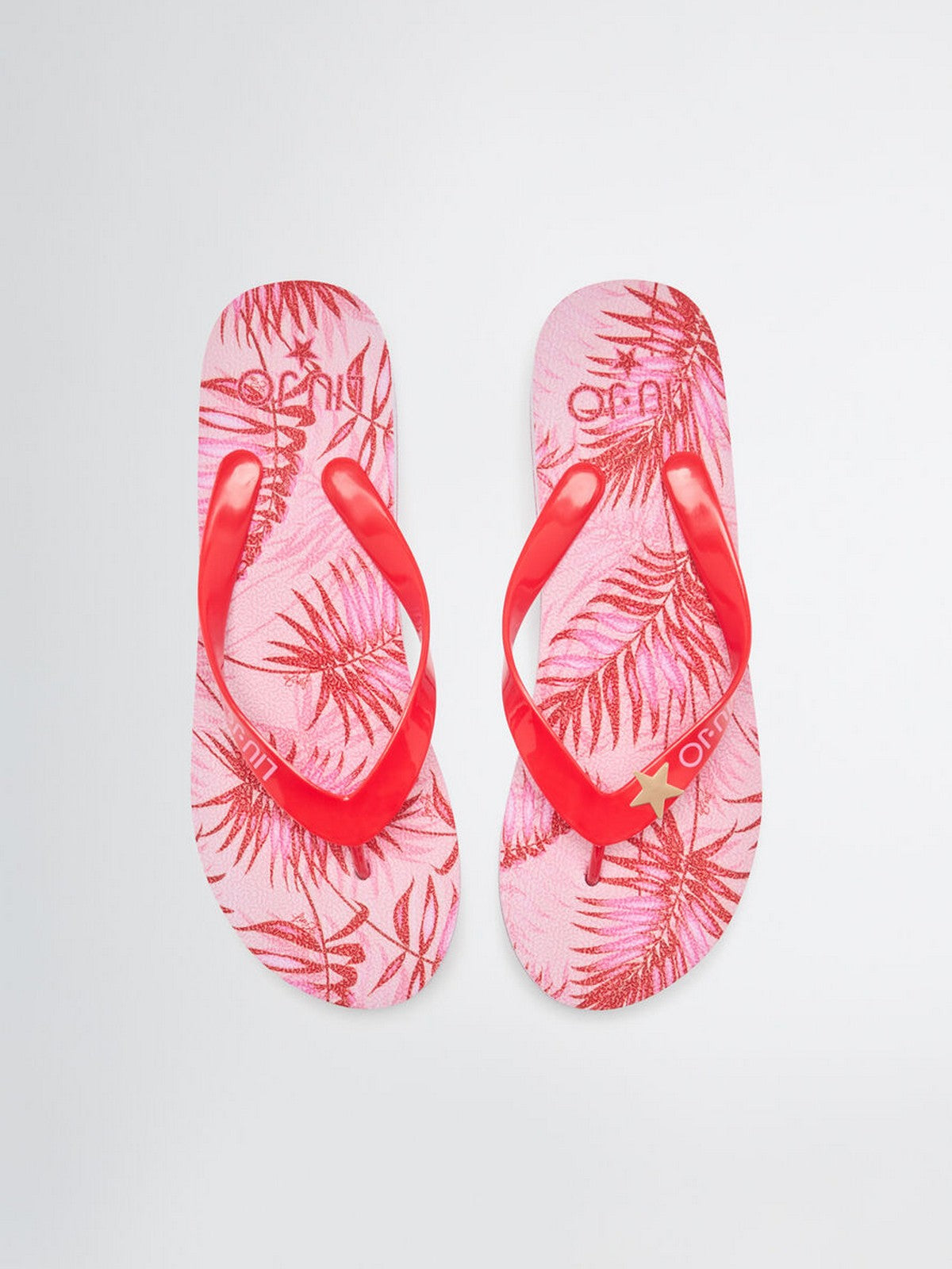 LIU JO BEACHWEAR Ciabatta Donna  VA5188E1005 M9150 St.pink palm gioboutiqueweb