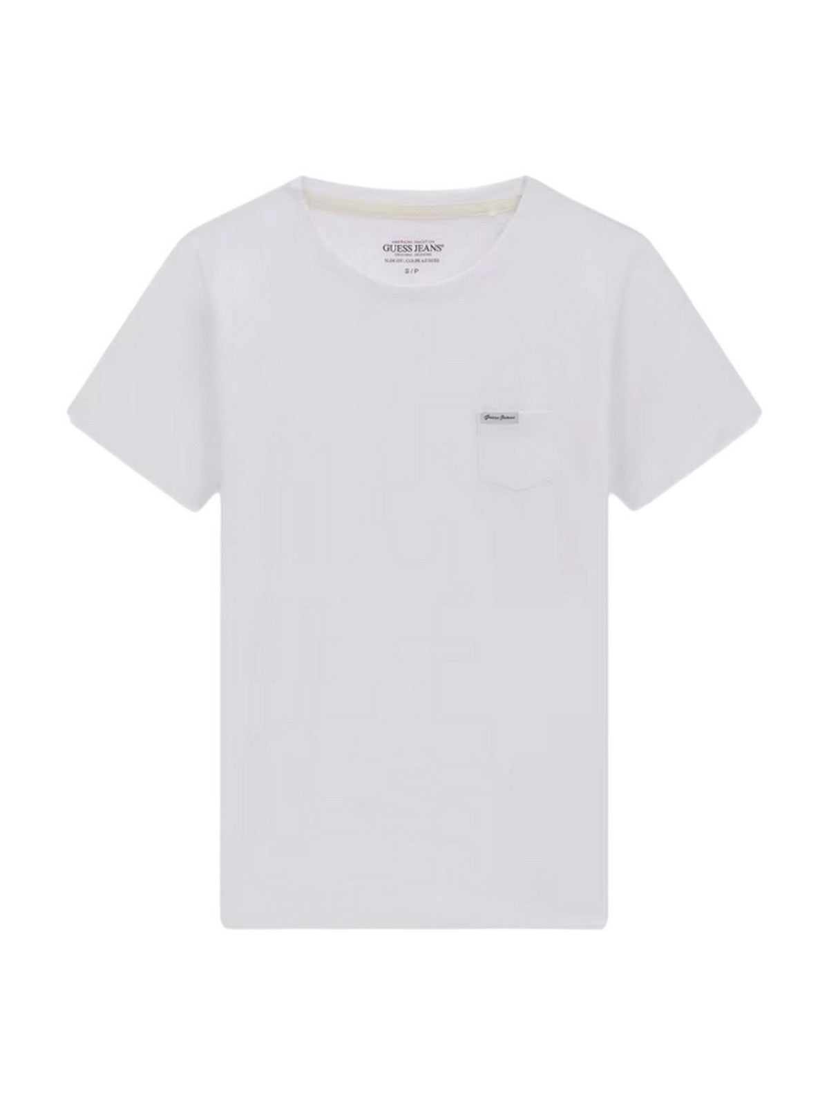 GUESS T-shirt Donna GJ SS SLIM PKT TEE W5RI52 J1314 G011 PURE WHITE