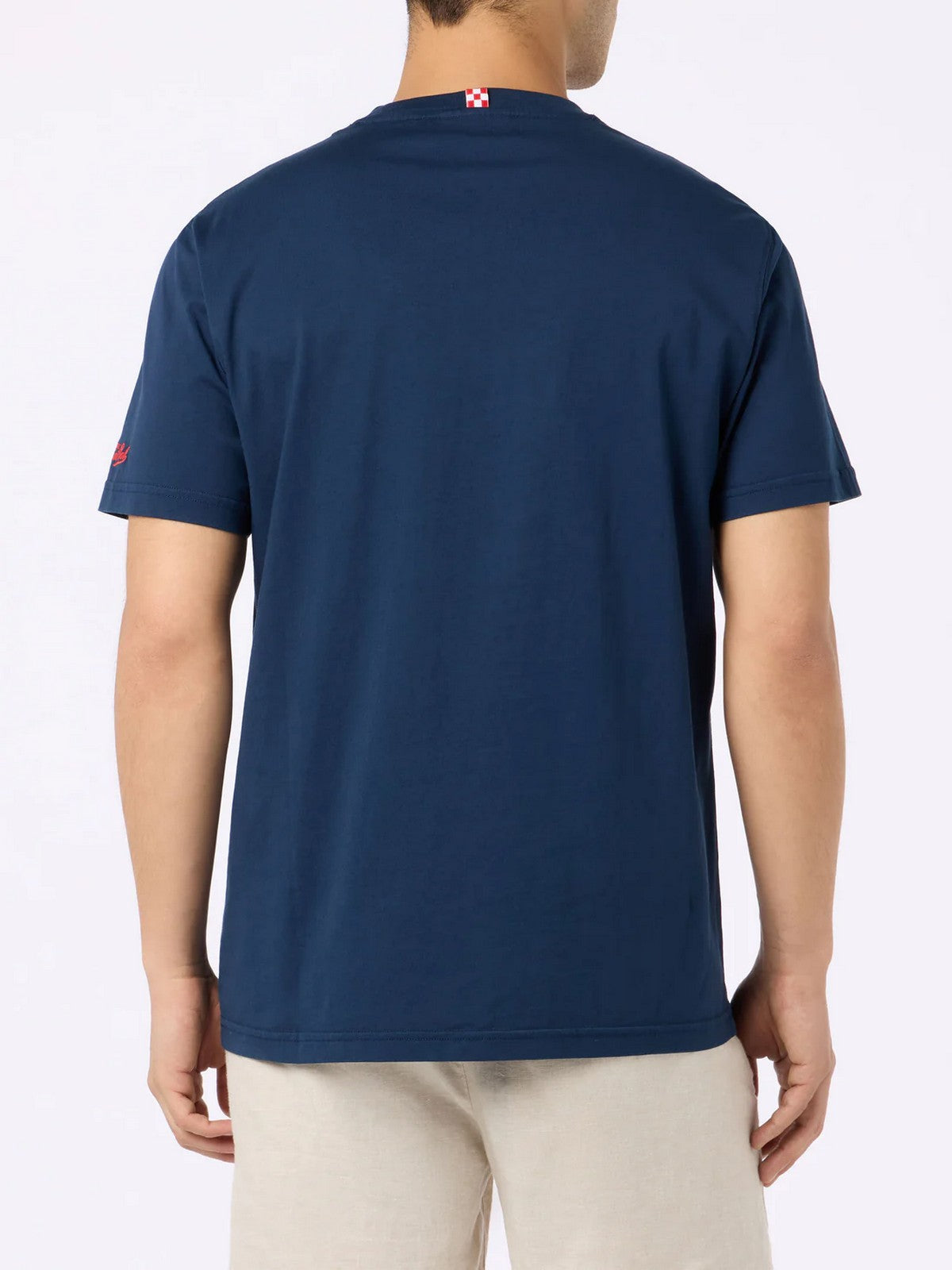 T-shirt MC2 Saint Barth i Polo Men Tshirt Man 03573f Blue