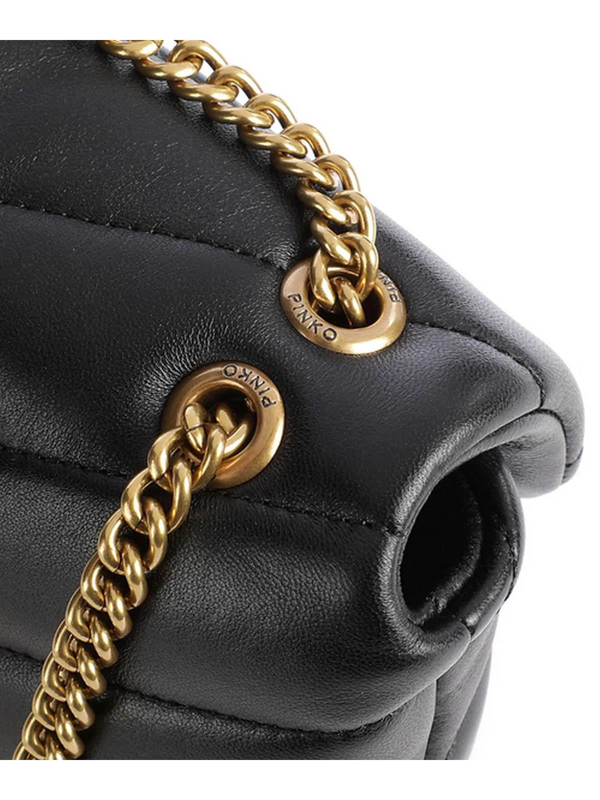 PINKO Borsa Donna Love baby puff 100040-A0F2 Z99Q BLACK gioboutiqueweb