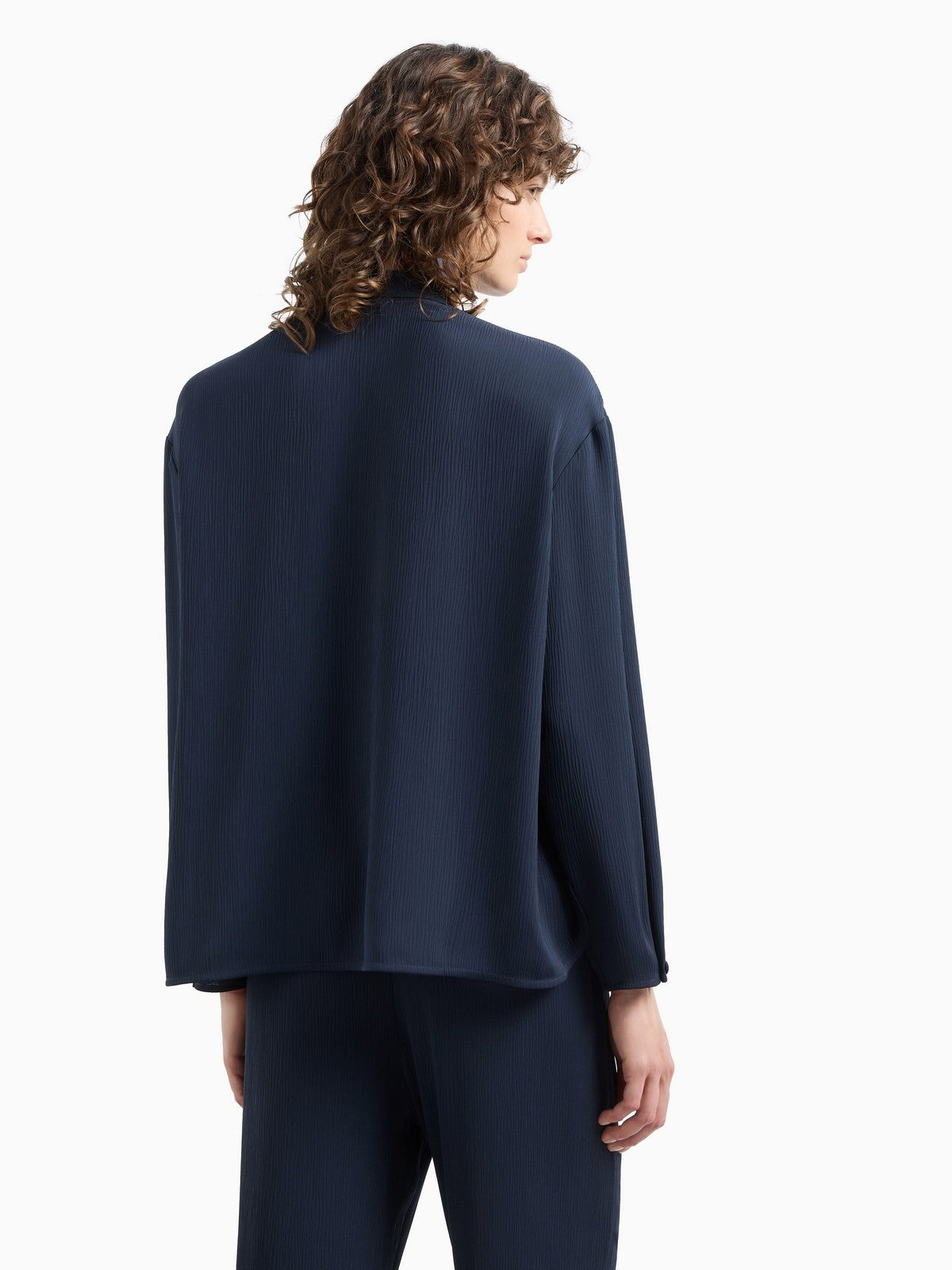 EMPORIO ARMANI Camicia Donna  EW000863 AF12521 UB081 Blu