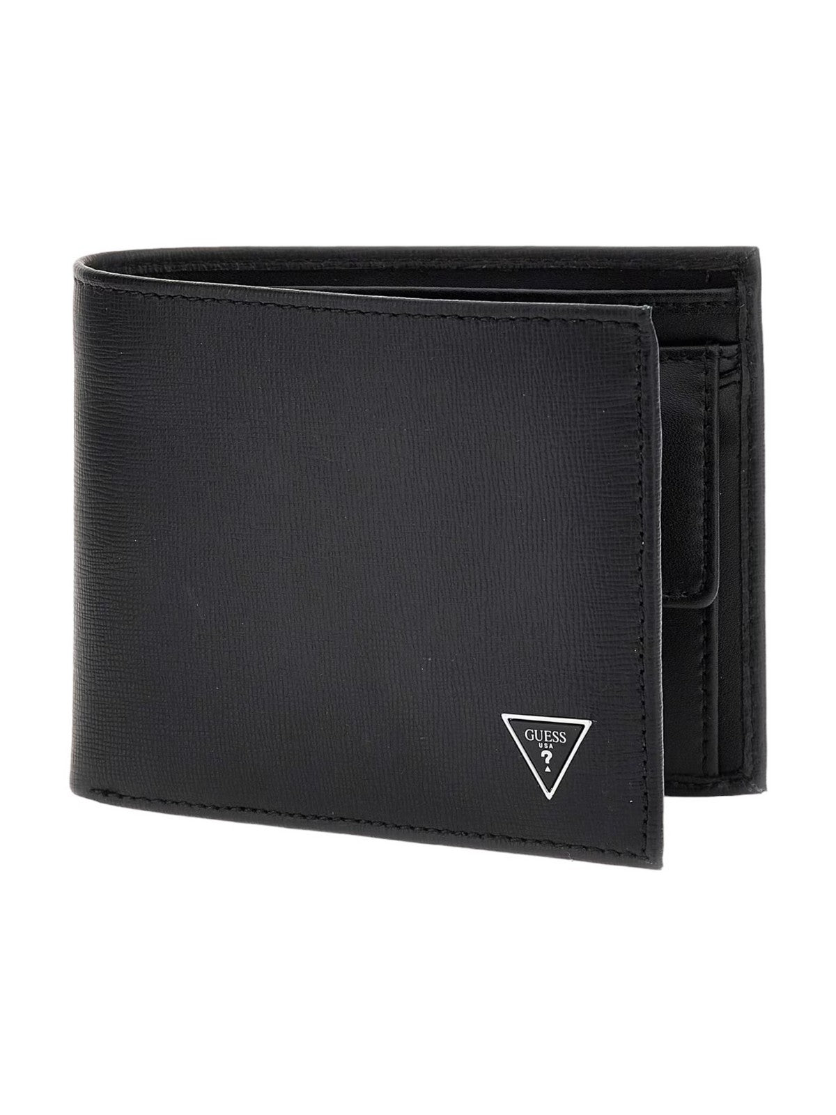 Guess Men's Wallet Madrid Smcsle Lea20 Bla Black