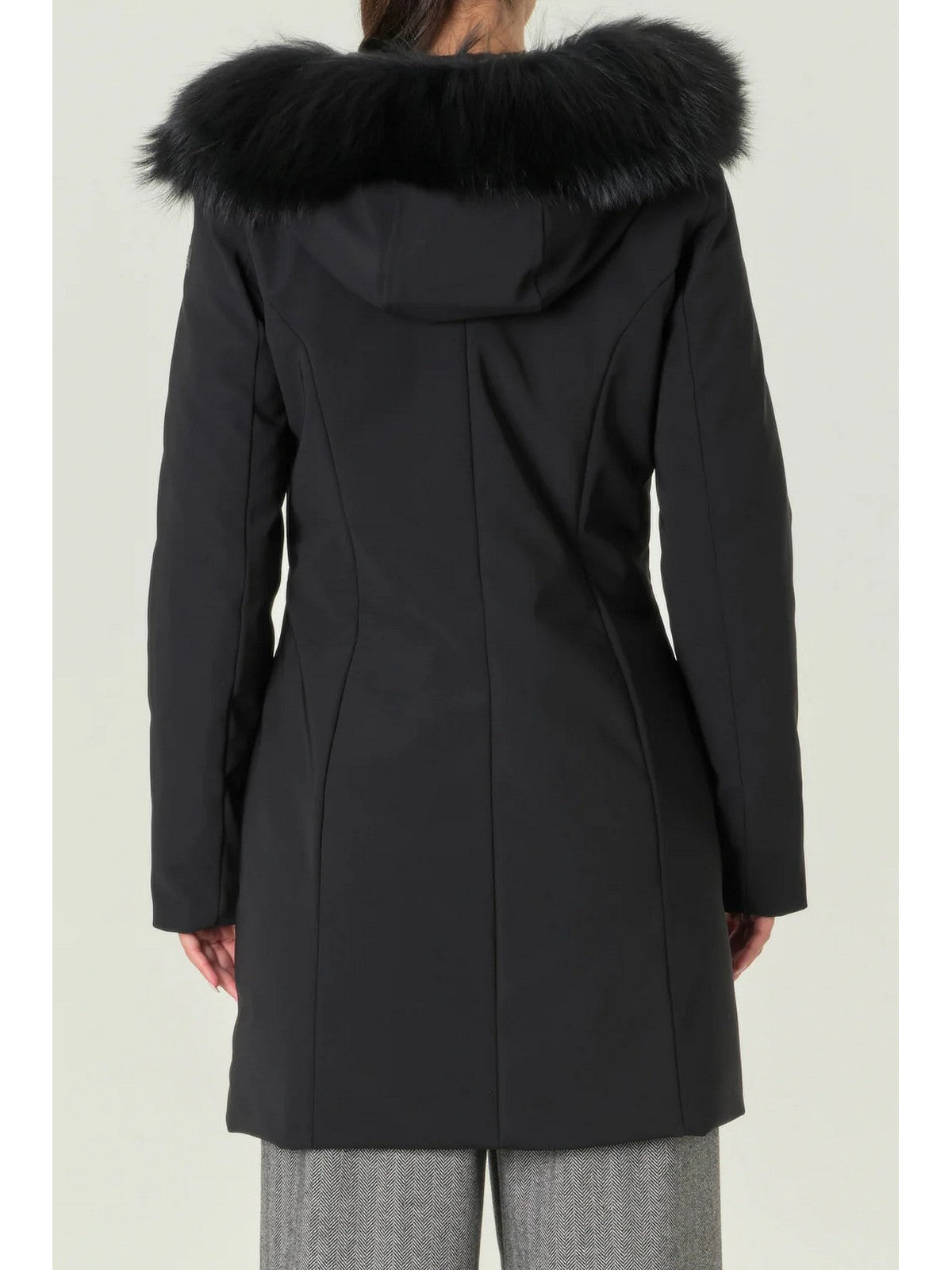 RRD Giubbino Donna WINTER LONG FUR WOM JKT W24502FT 10 Nero gioboutiqueweb