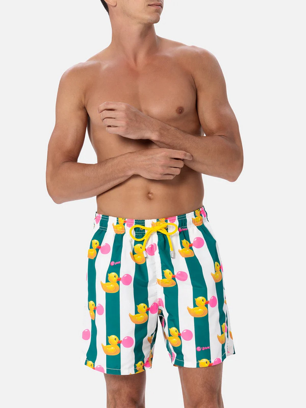 Mc2 Saint Barth Bathroom Costume Men Gustavia 02483F Green