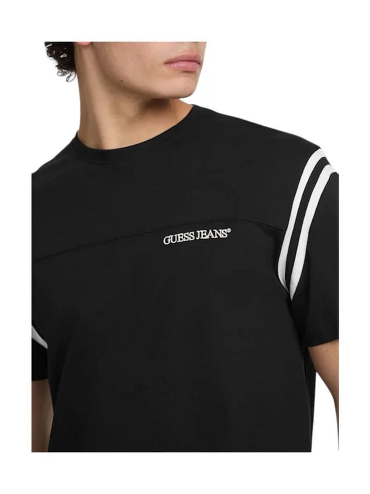 GUESS T-shirt Uomo GJ SS CN REG 3D 81 TEE M5GI47 K8HM0 JBLK Jet Black A996 gioboutiqueweb