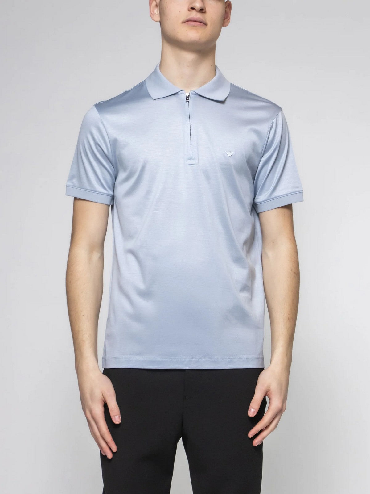 EMPORIO ARMANI Polo Uomo  EM001082 AF10017 U9378 Blu gioboutiqueweb