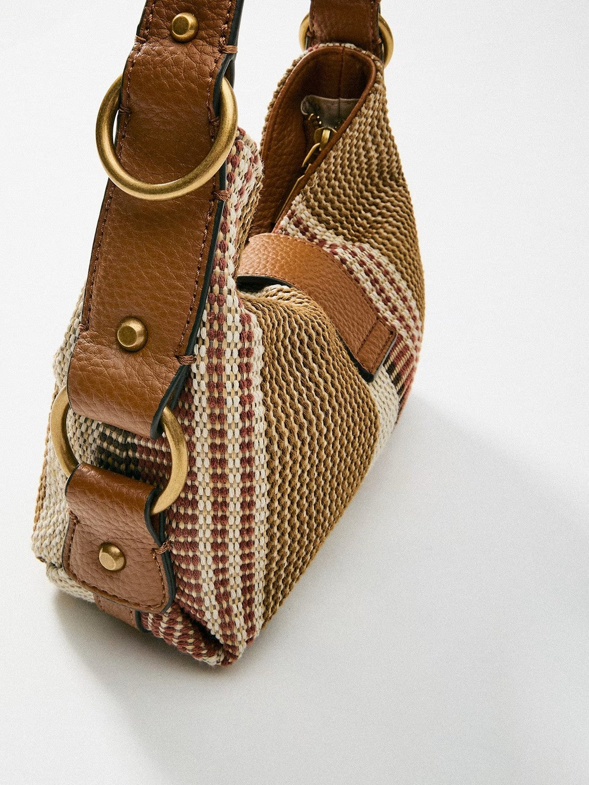 GUESS Borsa Donna CAMDEN MINI SHOULDER BAG HWAB93 08720 CGM COGNAC MULTI