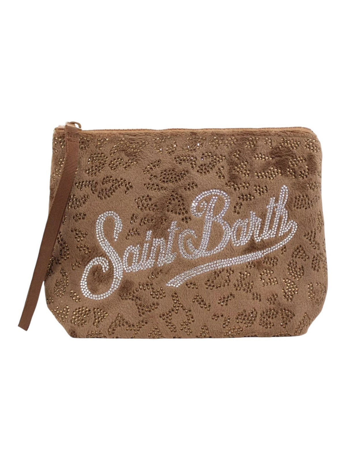 MC2 SAINT BARTH Pochette Donna  ALINE STRASS 00274I LEOPARD 1918 STRASS