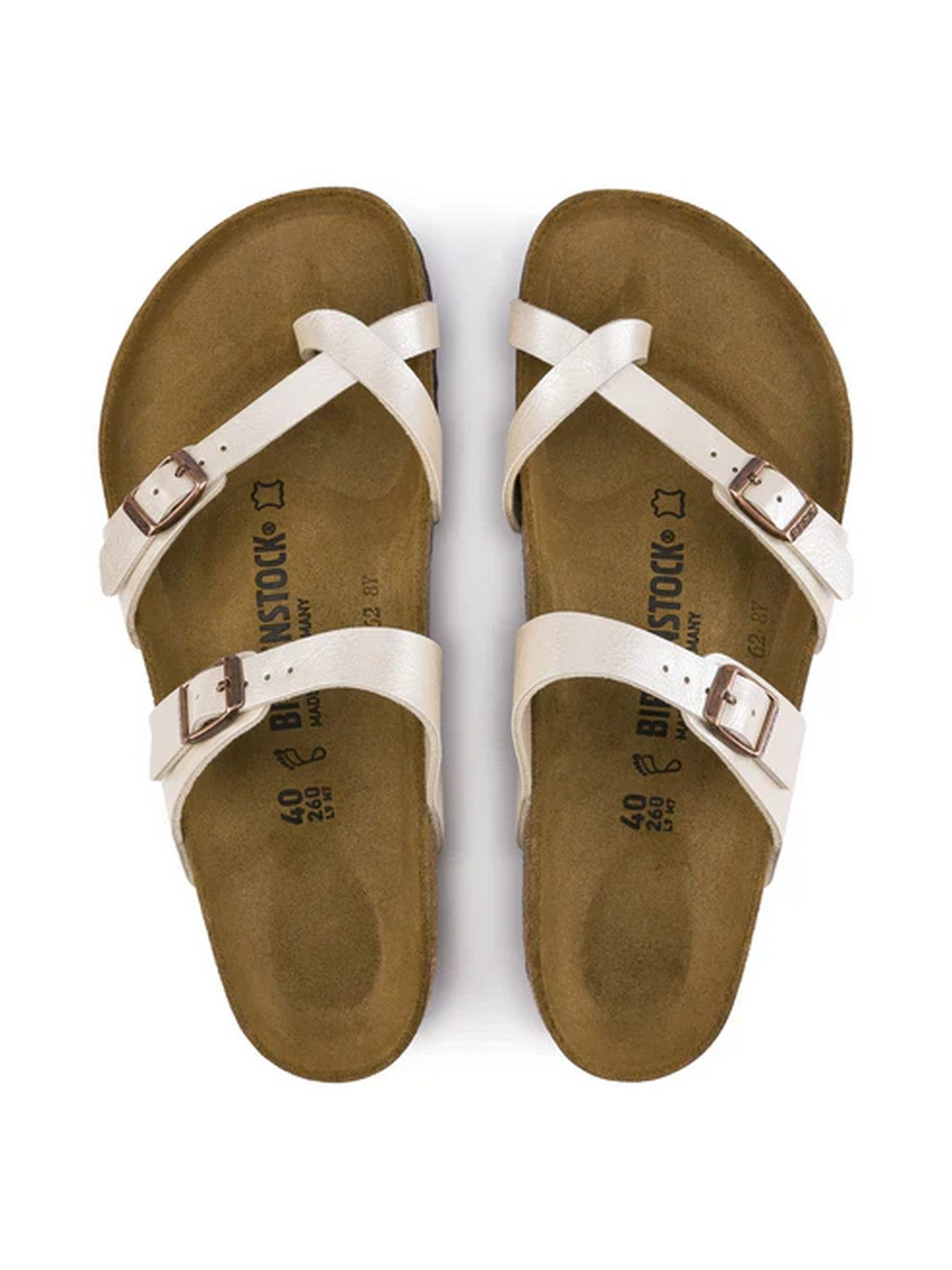 BIRKENSTOCK Sandale Femme Mayari 071661 Blanc