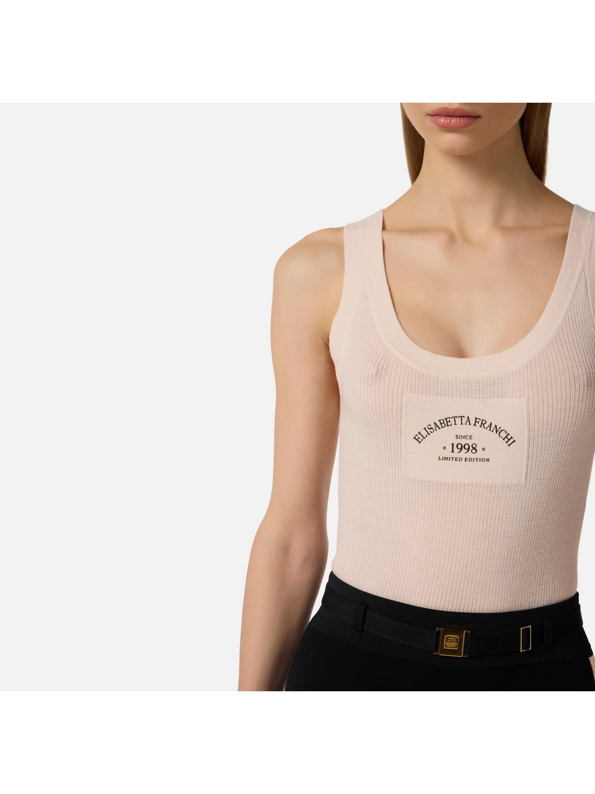 ELISABETTA FRANCHI Canotta Donna  TK80B61E2 193 BURRO