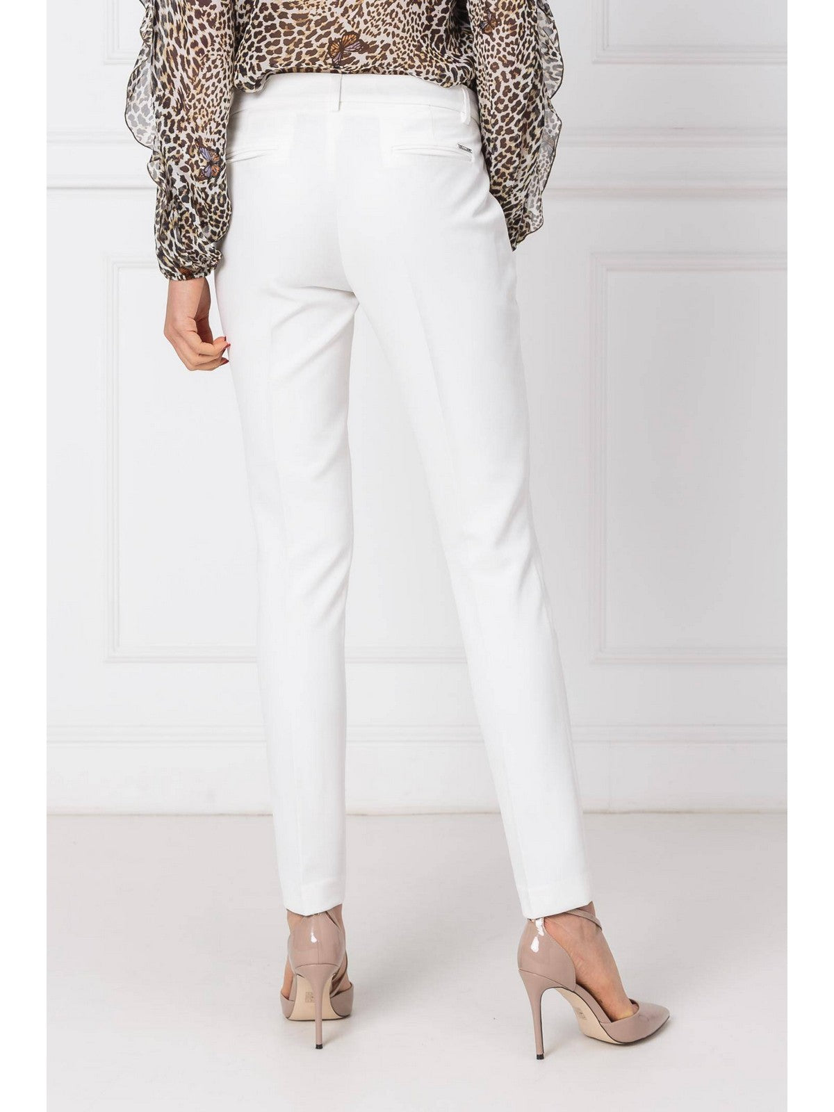 LIU JO WHITE Pantalone Donna  WXX043T7896 10701 Bianco