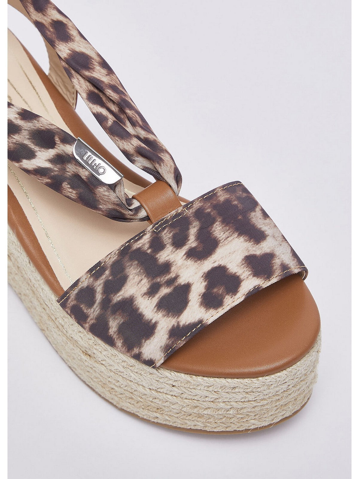 LIU JO Sandalo Donna BALI SA6087TX133 S4057 LEOPARD/SADDLE
