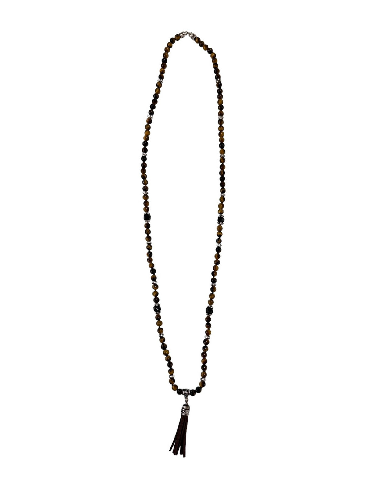 MANCINO MACO 5 Collier Homme Marron