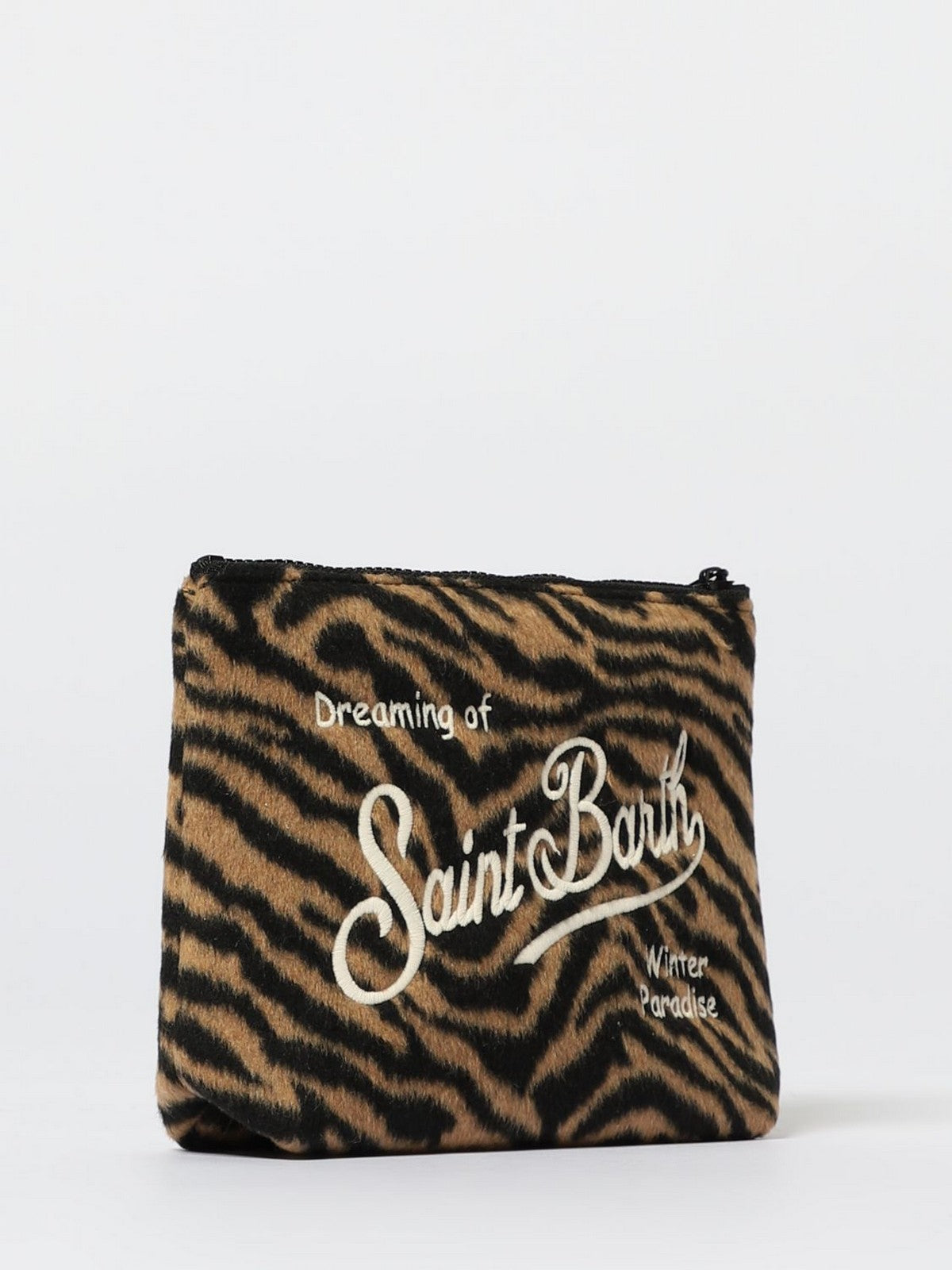 MC2 SAINT BARTH Pochette Donna  ALINE FELT 01322I ZEBRA 18 EMB