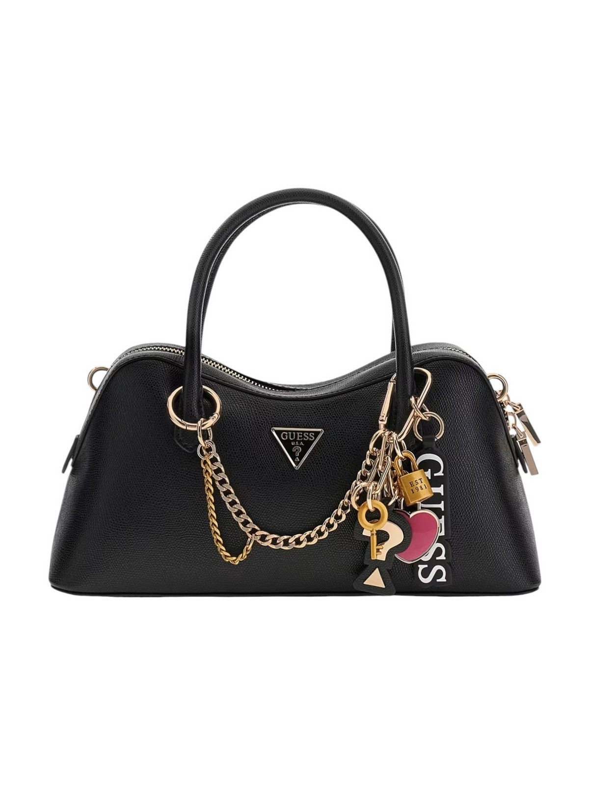 GUESS Borsa Donna DAVINA SATCHEL HWBG98 99060 BLA BLACK