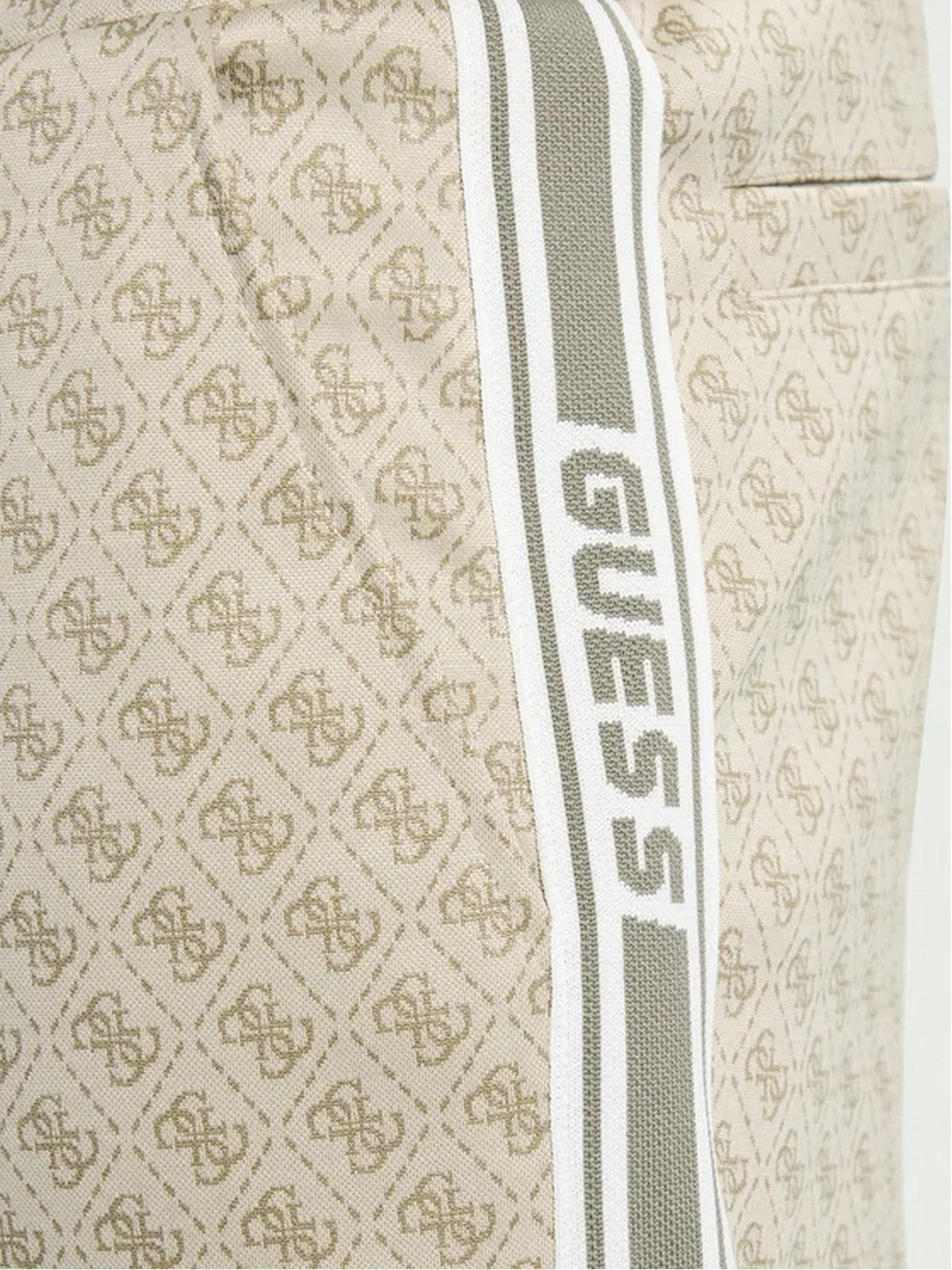 GUESS SPORT Pantalone Uomo PARIMO 4G CUFFED PANT Z5BB19 K2042 FJ9O 4G JACQUARD LIGHT MI
